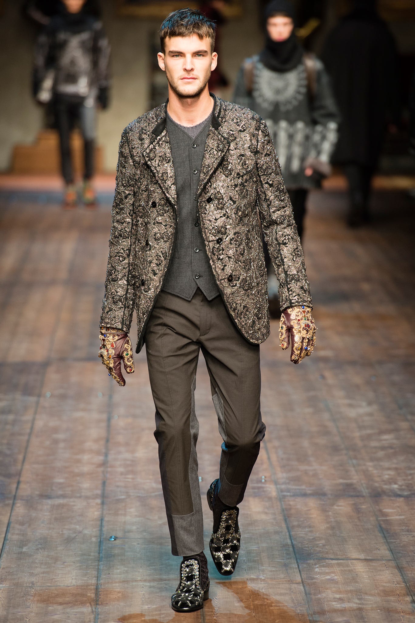 Dolce & Gabbana F/W 14 Menswear Look 29