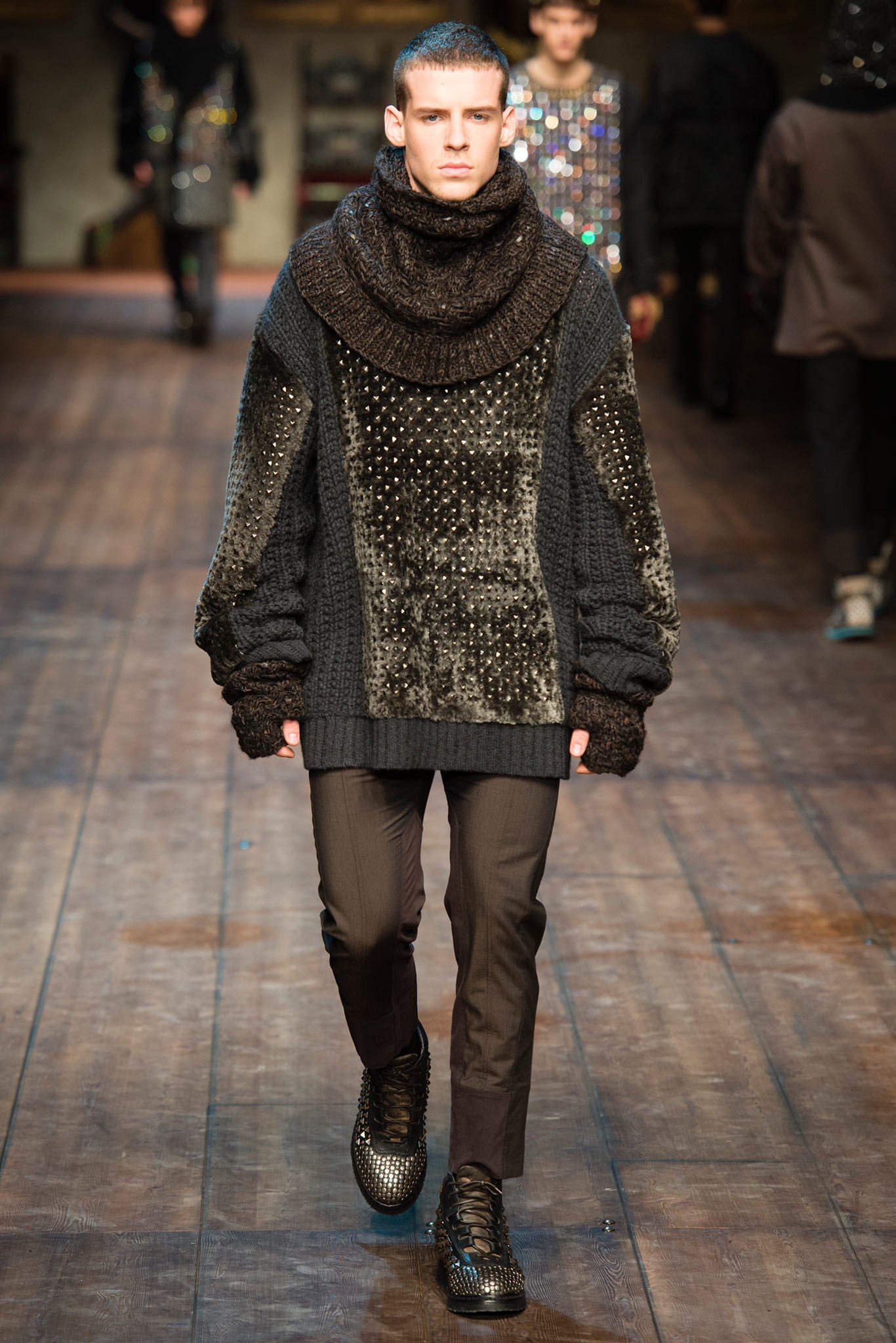 Dolce & Gabbana F/W 14 Menswear Look 34