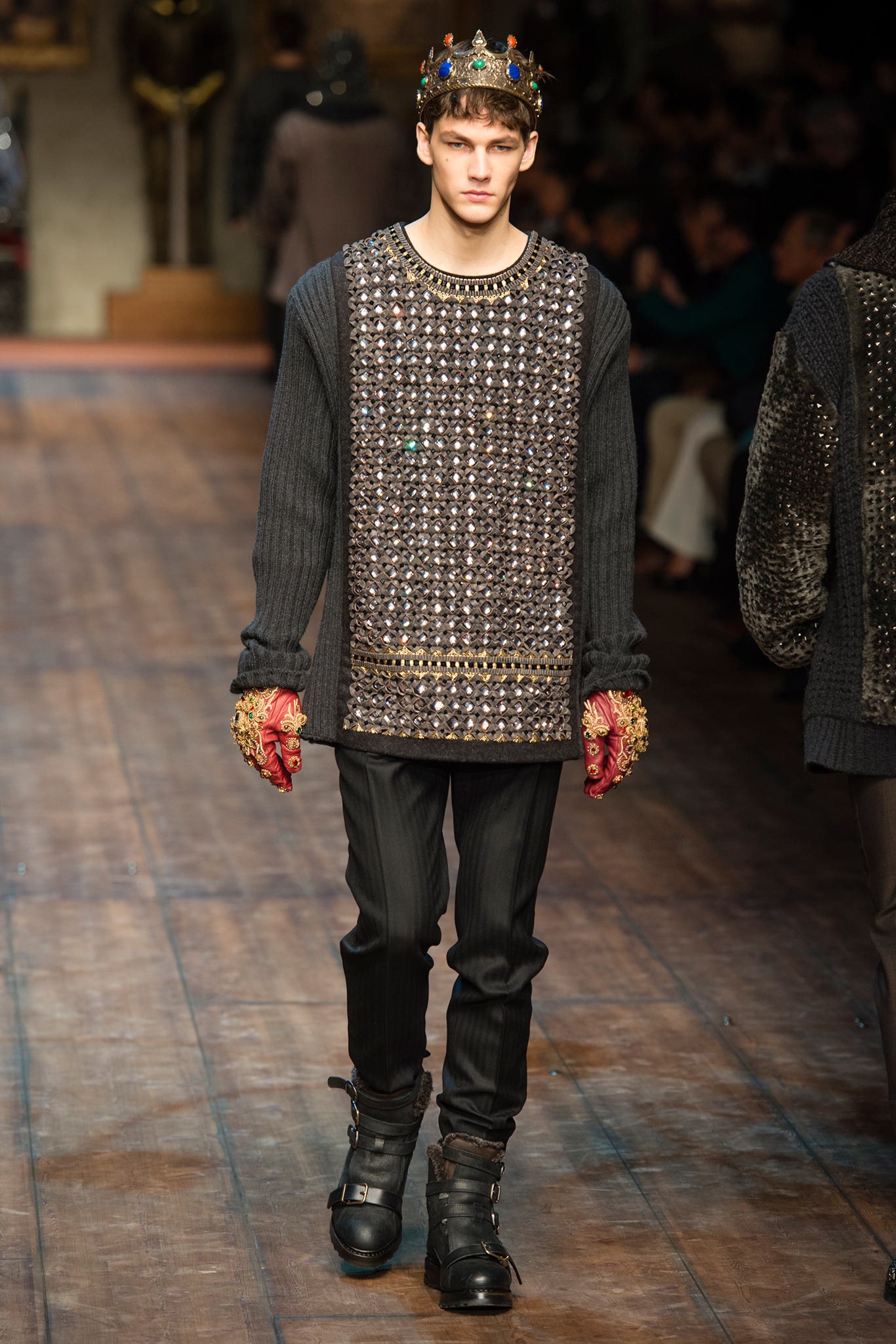 Dolce & Gabbana F/W 14 Menswear Look 35