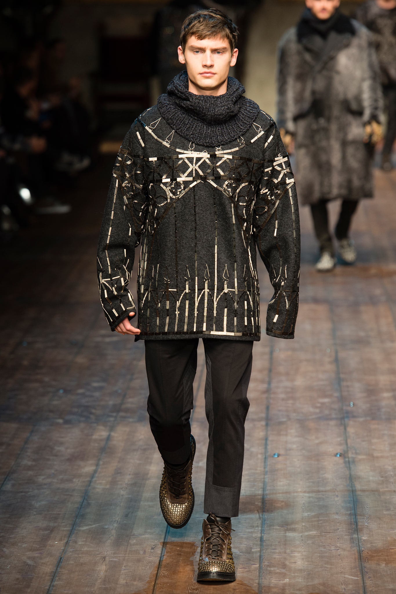 Dolce & Gabbana F/W 14 Menswear Look 38