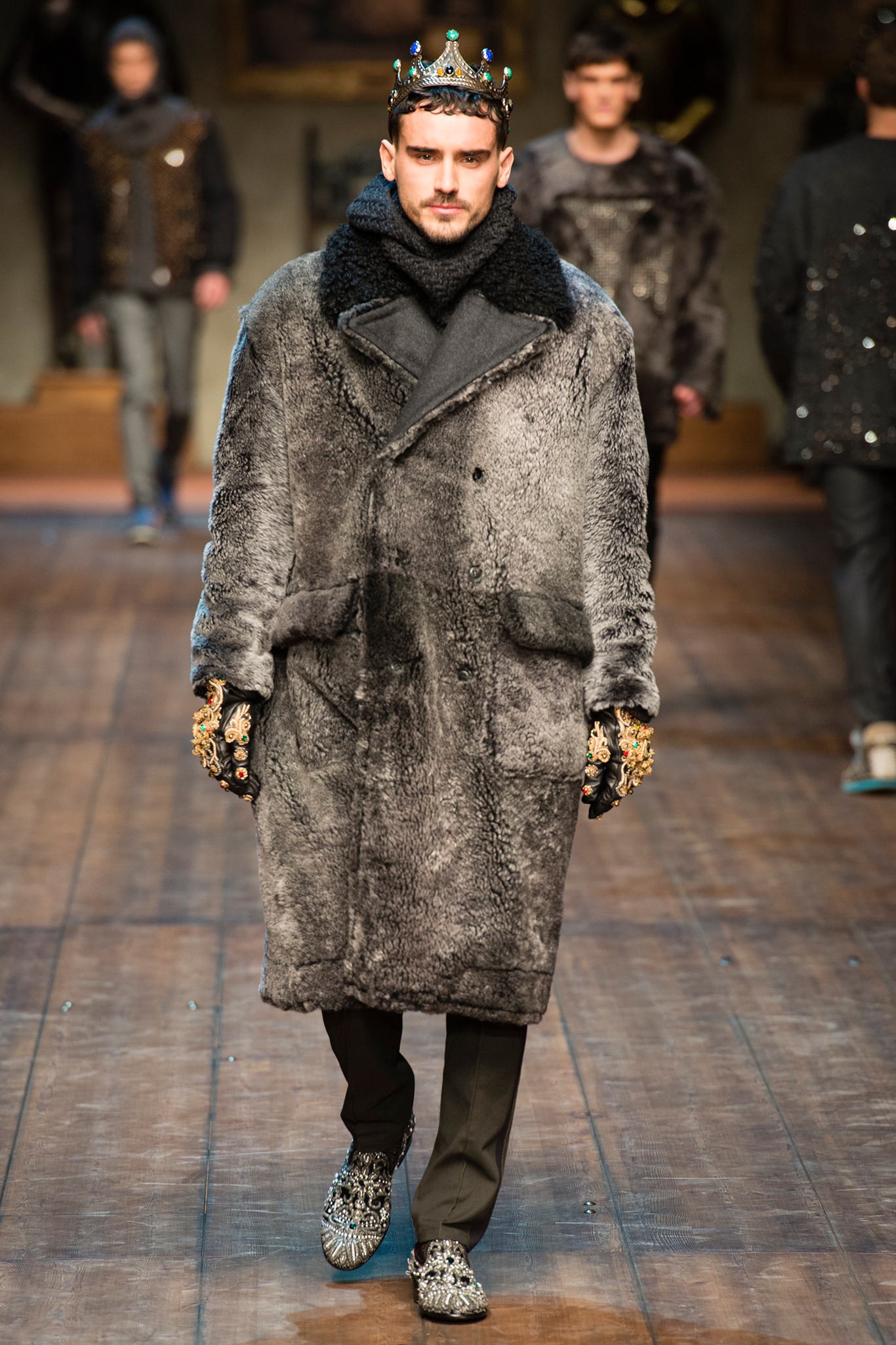 Dolce & Gabbana F/W 14 Menswear Look 39