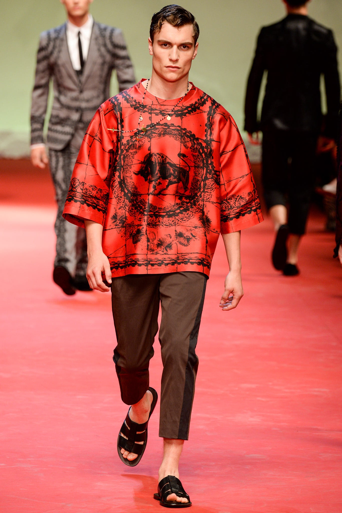Dolce & Gabbana S/S 15 Menswear Look 34