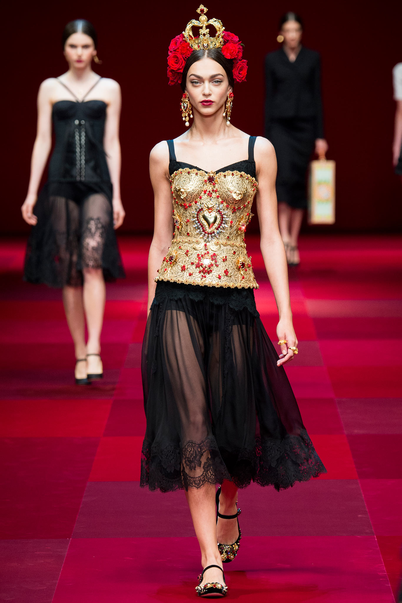 Dolce & Gabbana S/S 15 Look 52