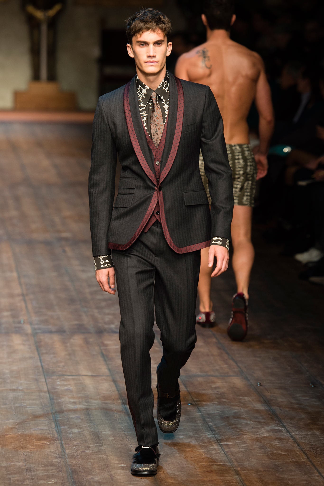 Dolce & Gabbana F/W 14 Menswear Look 66