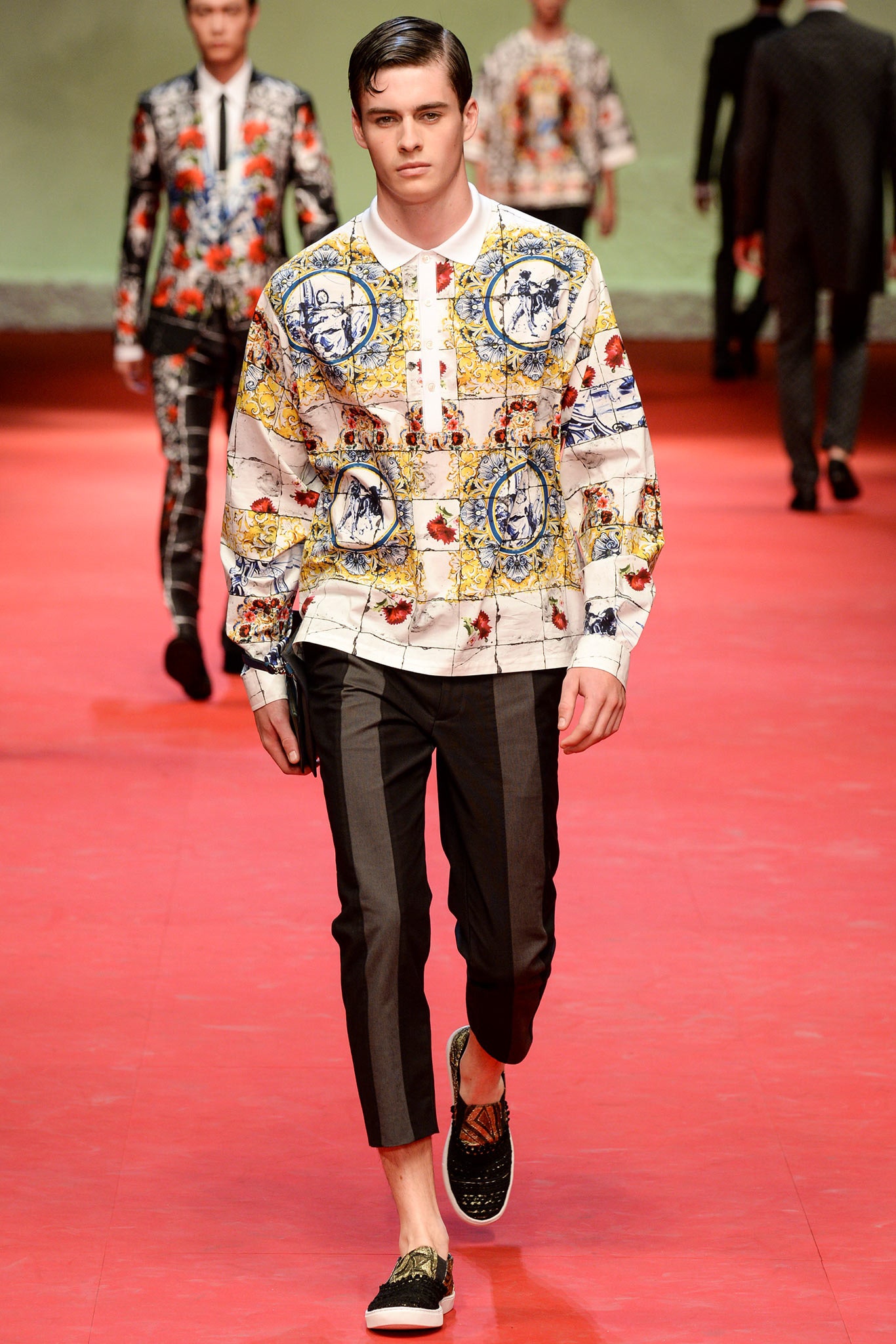 Dolce & Gabbana S/S 15 Menswear Look 65