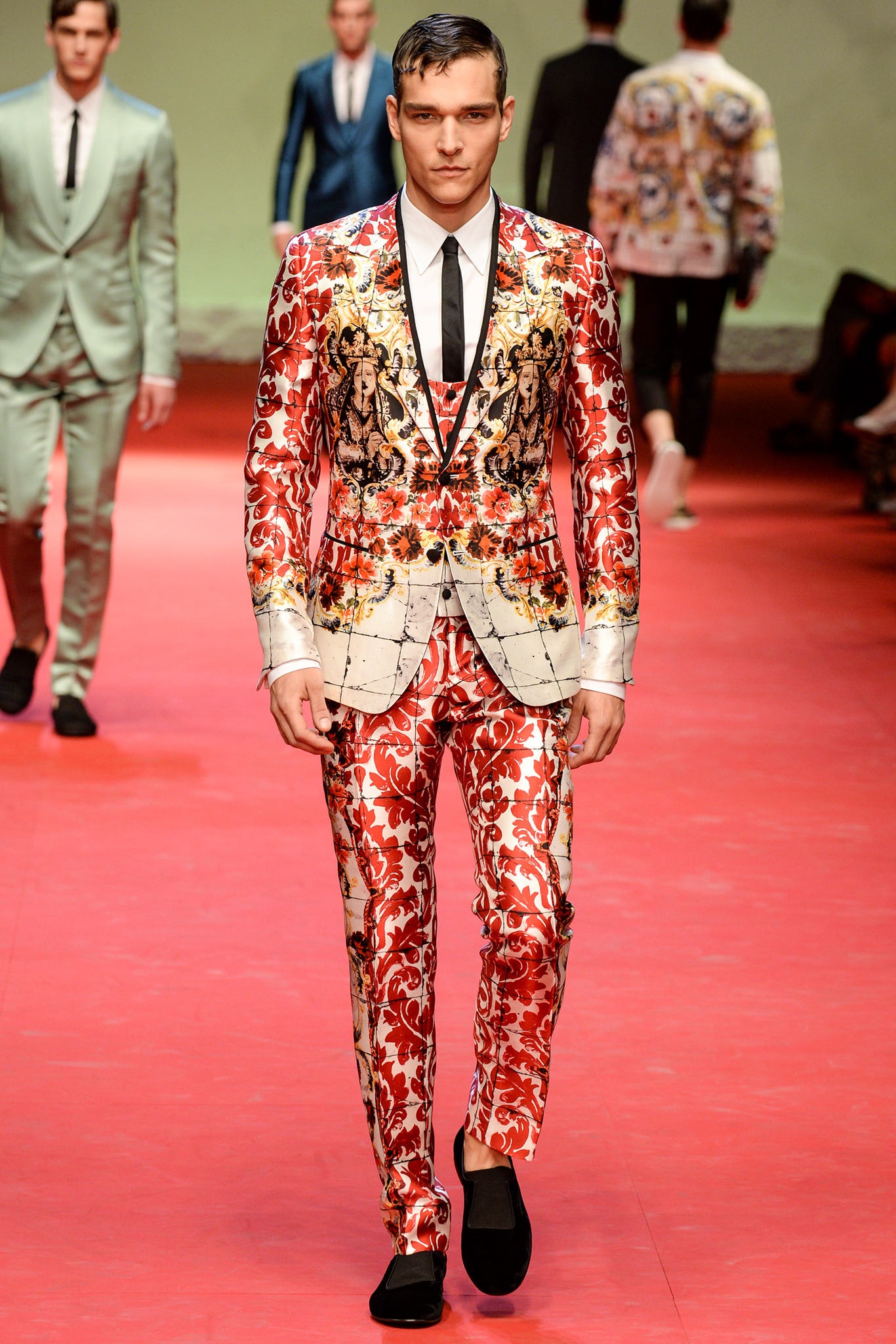Dolce & Gabbana S/S 15 Menswear Look 68