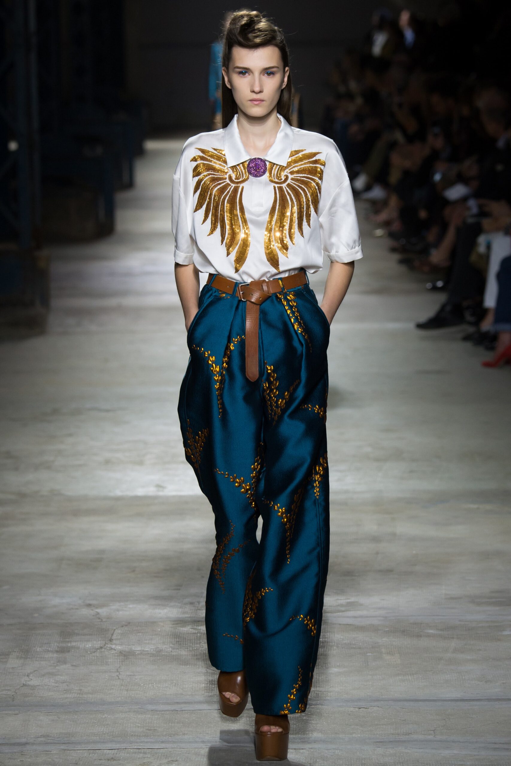 Dries Van Noten S/S 16 Look 1