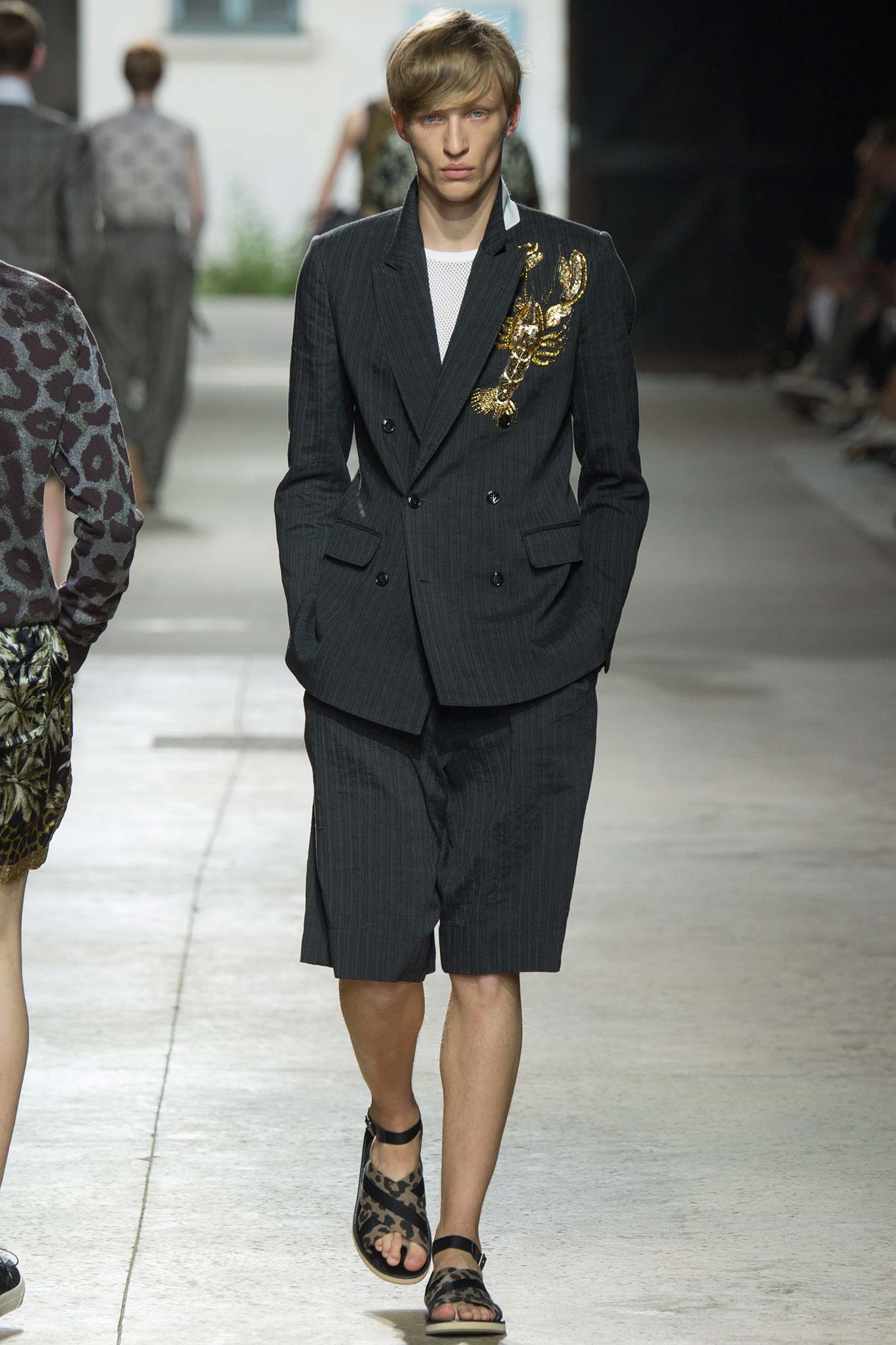 Dries Van Noten S/S 16 Menswear Look 17