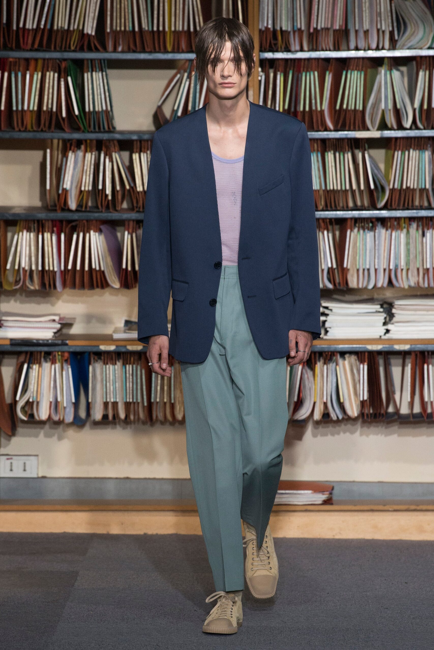 Dries Van Noten S/S 18 Menswear Look 27