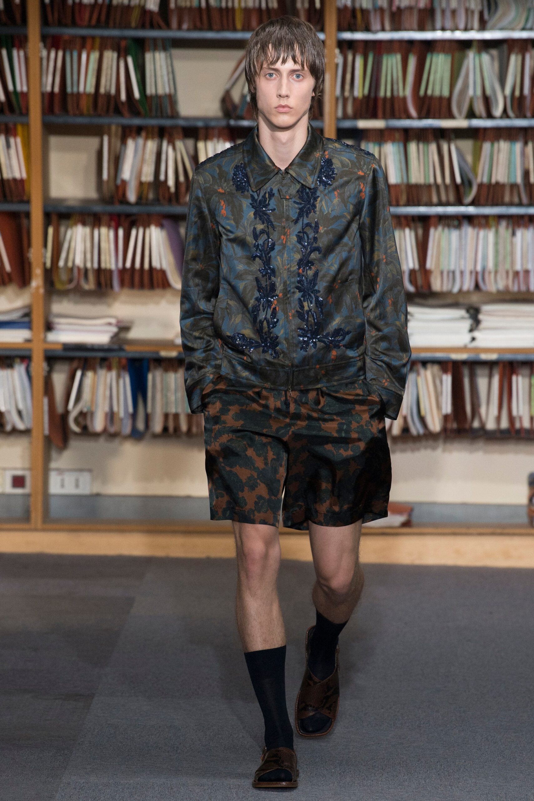 Dries Van Noten S/S 18 Menswear Look 52