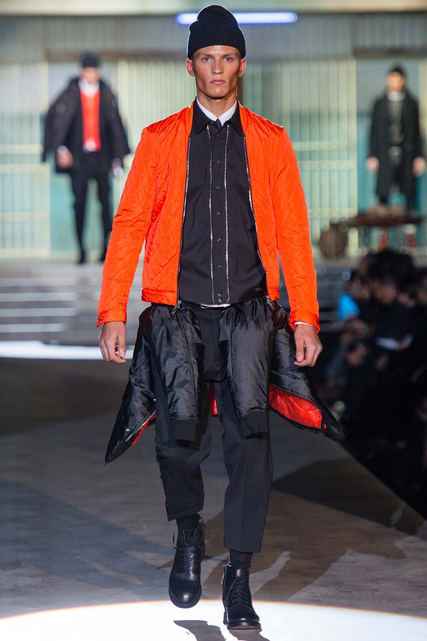 Dsquared2 F/W 14 Menswear Look 1