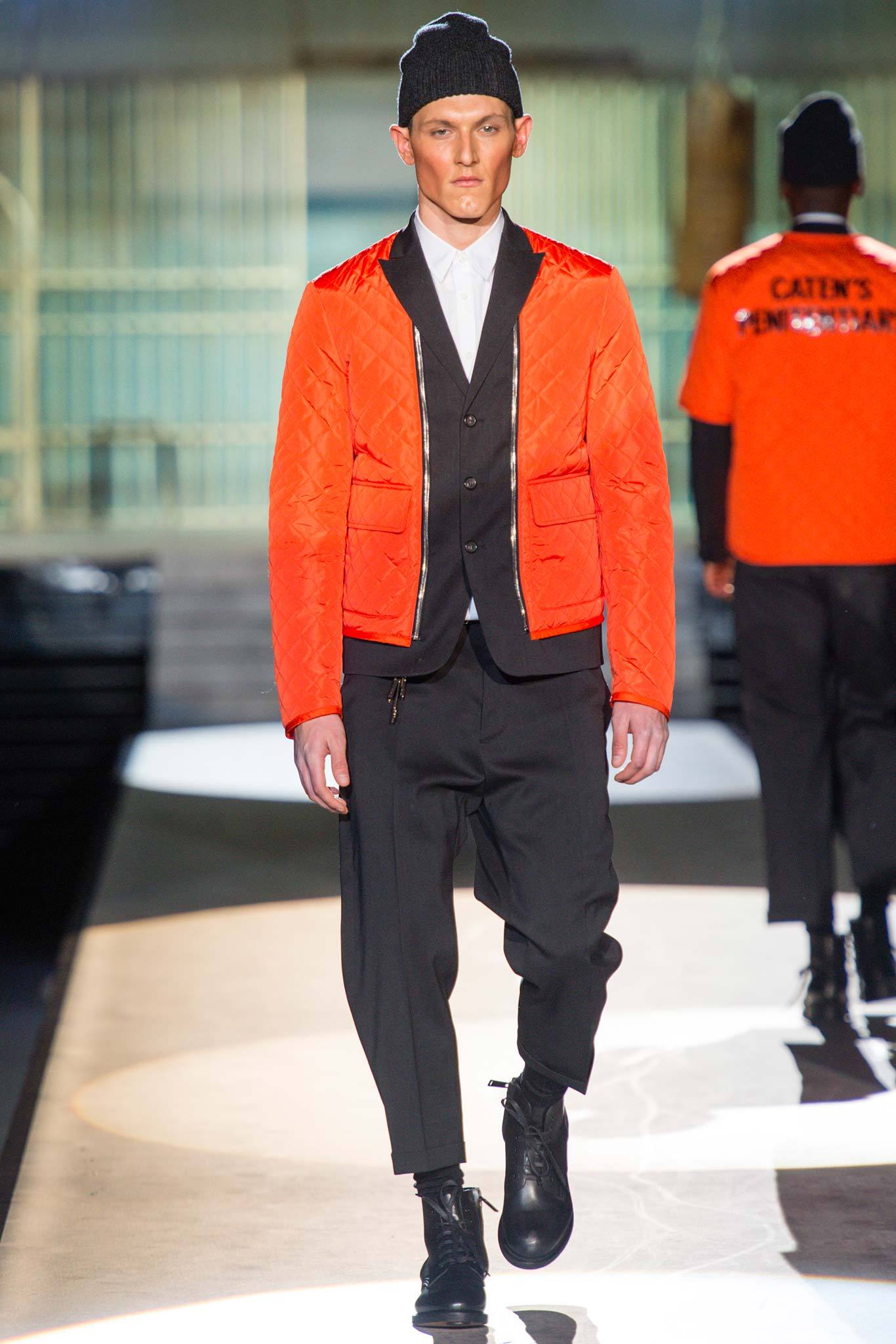 Dsquared2 F/W 14 Menswear Look 3
