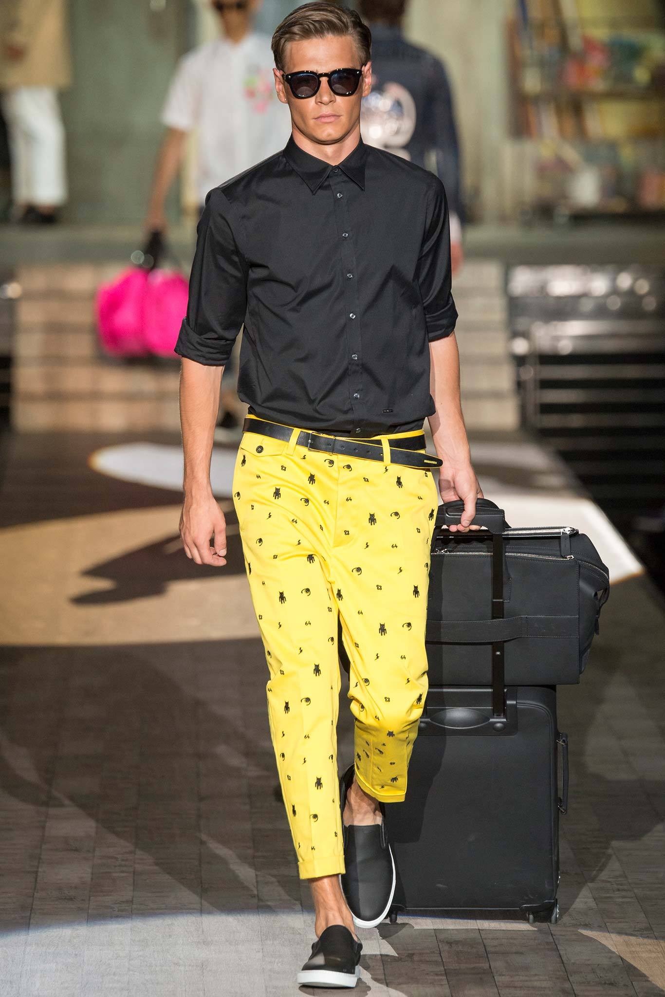 Dsquared2 S/S 15 Menswear Look 3