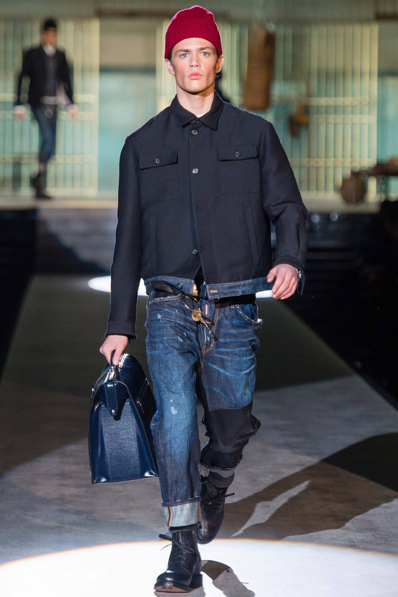 Dsquared2 F/W 14 Menswear Look 5