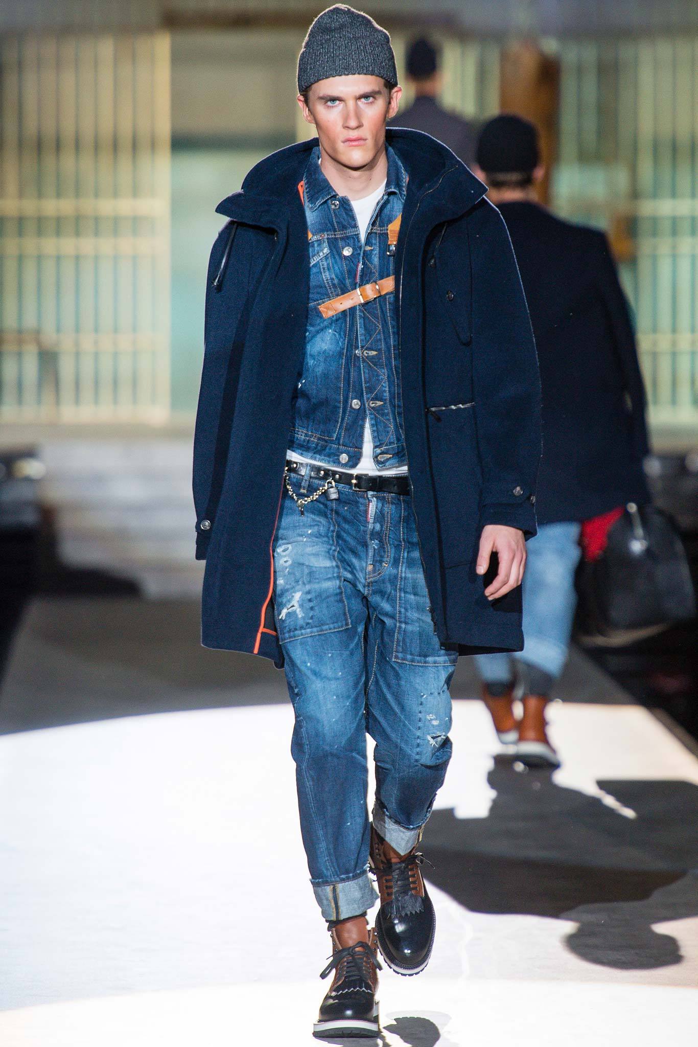 Dsquared2 F/W 14 Menswear Look 9