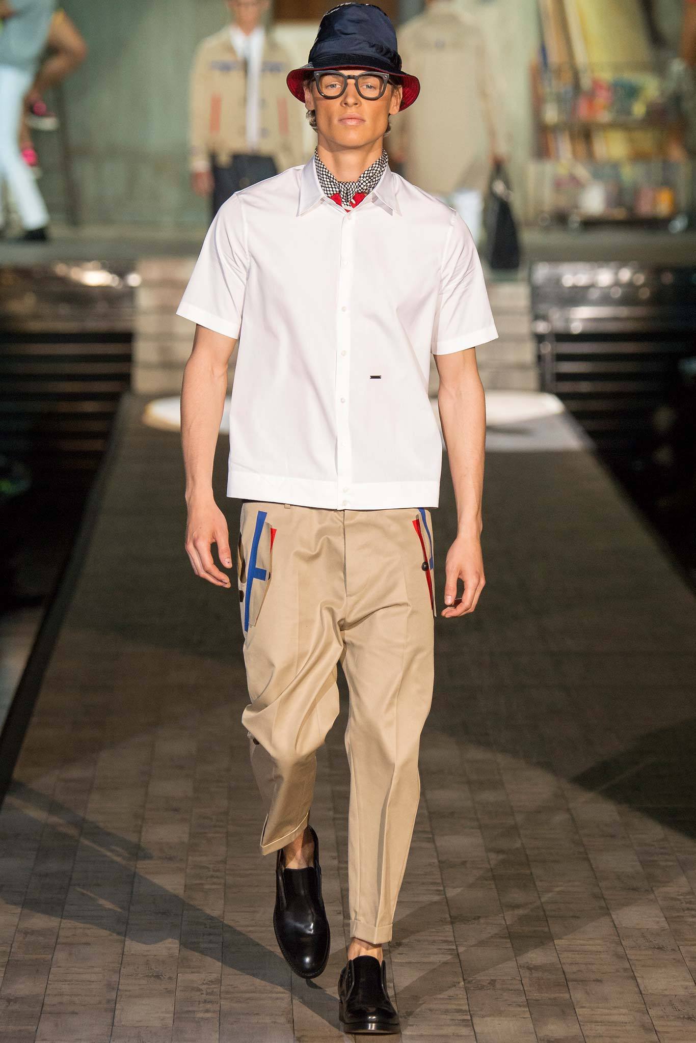Dsquared2 S/S 15 Menswear Look 10