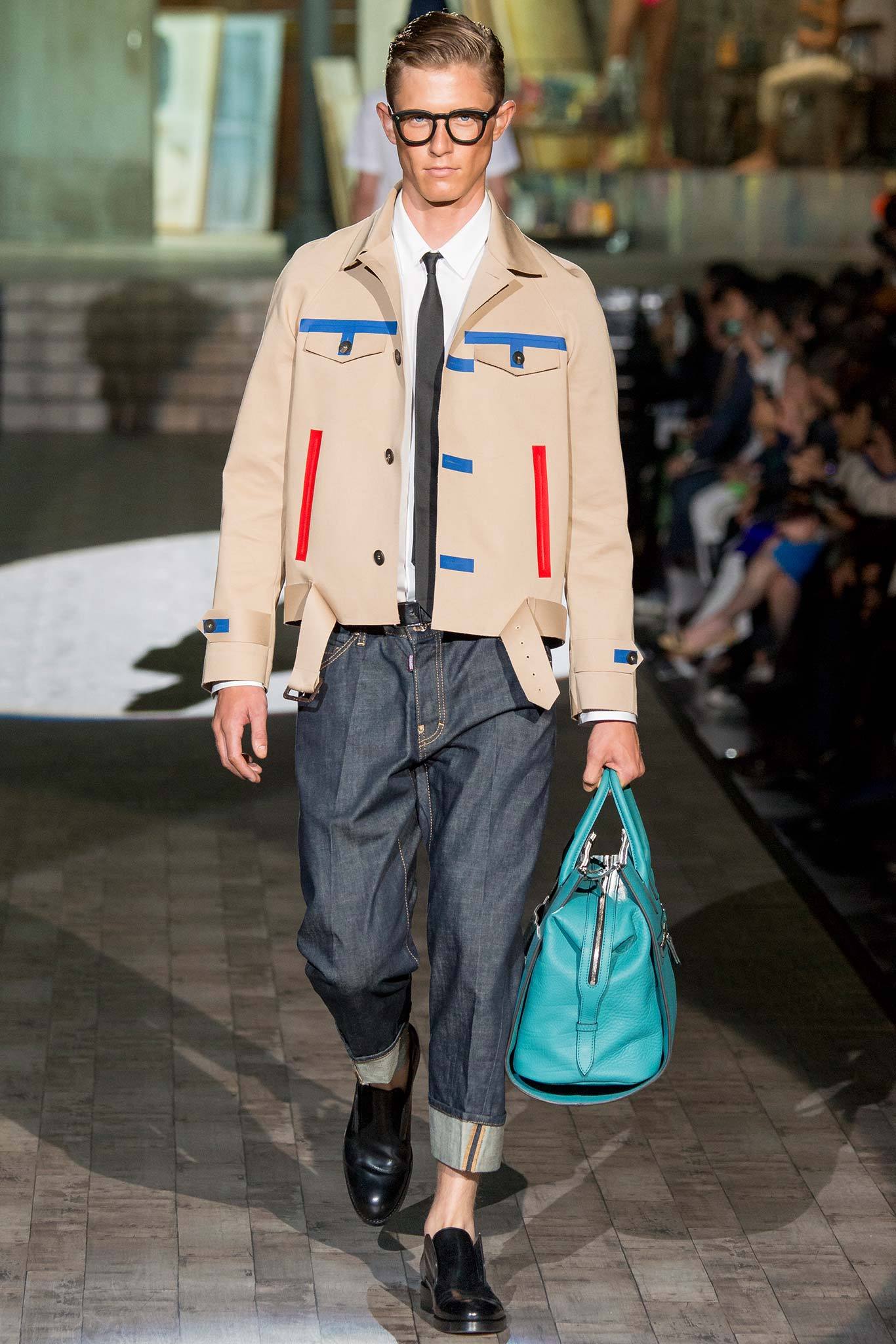Dsquared2 S/S 15 Menswear Look 11