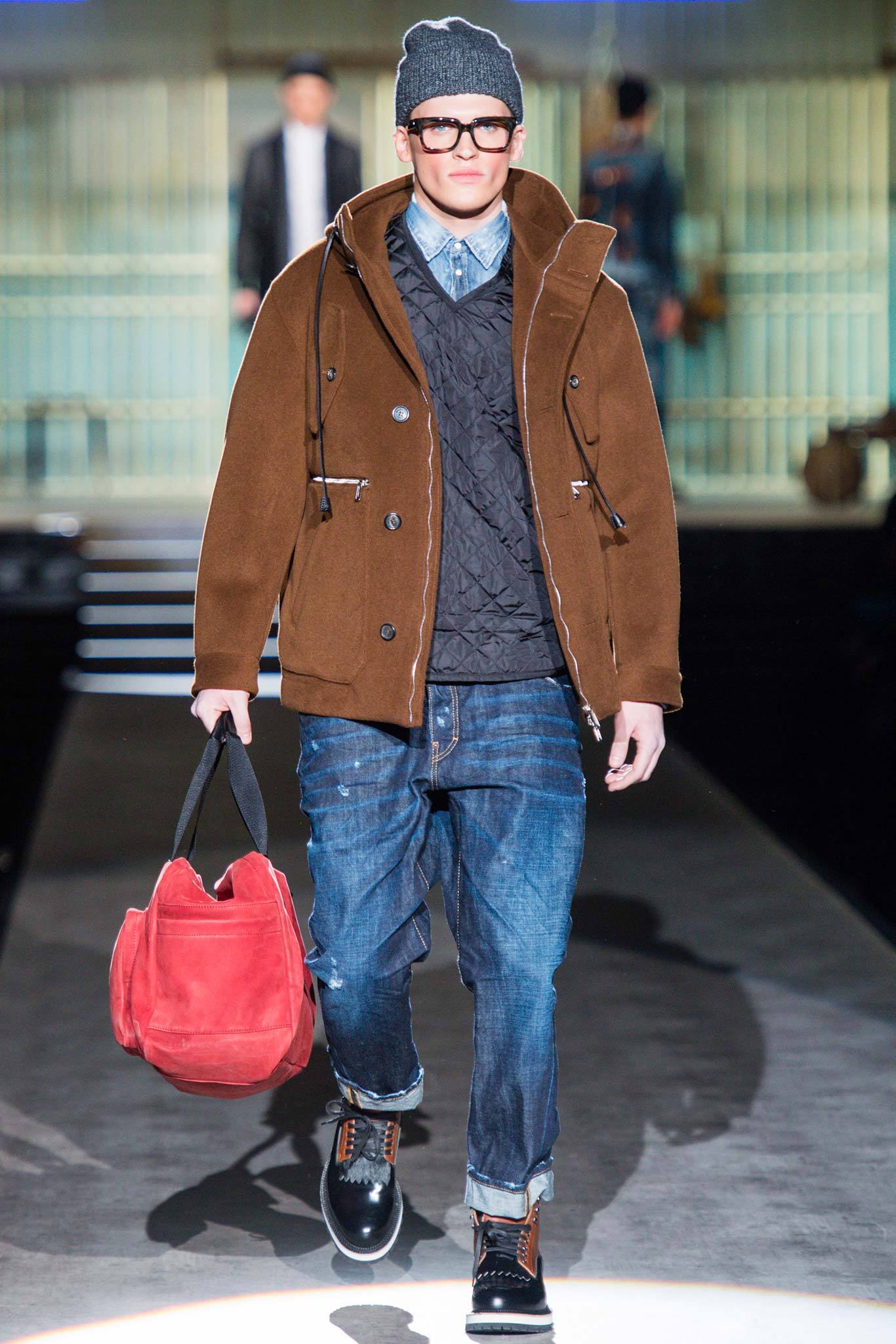 Dsquared2 F/W 14 Menswear Look 13