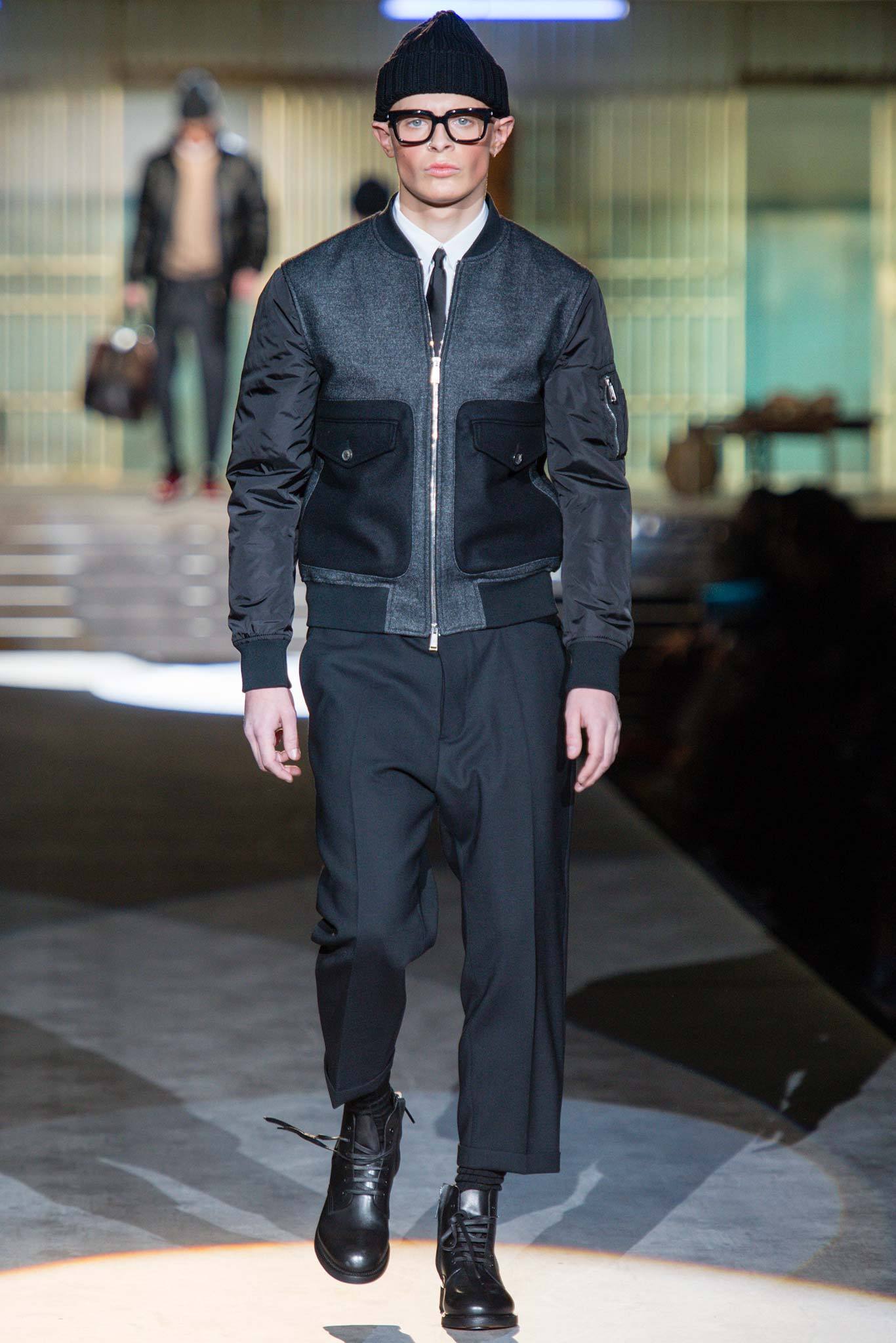 Dsquared2 F/W 14 Menswear Look 15