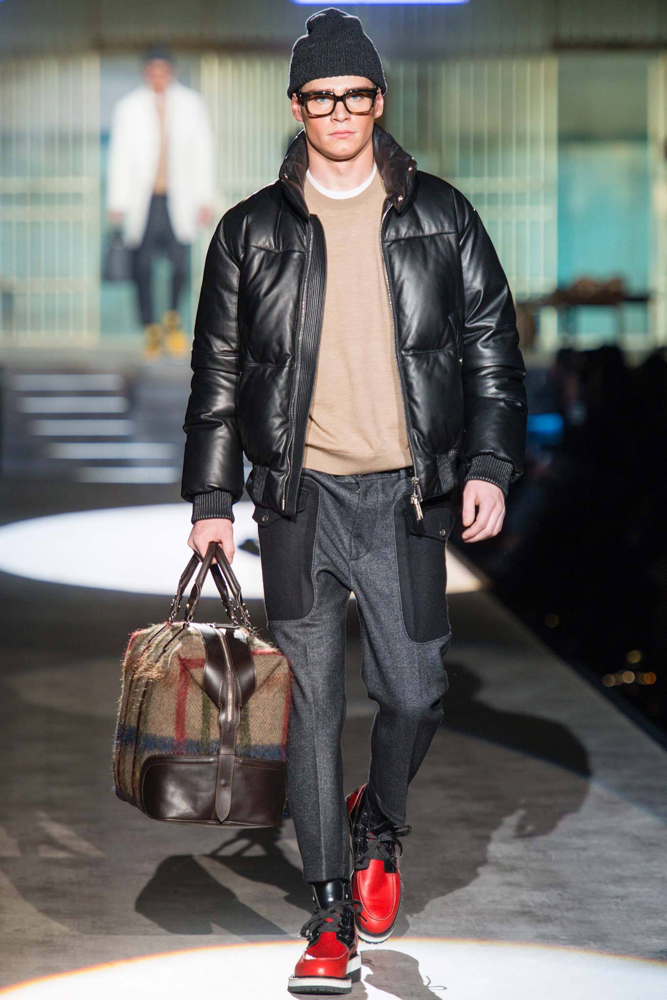 Dsquared2 F/W 14 Menswear Look 16