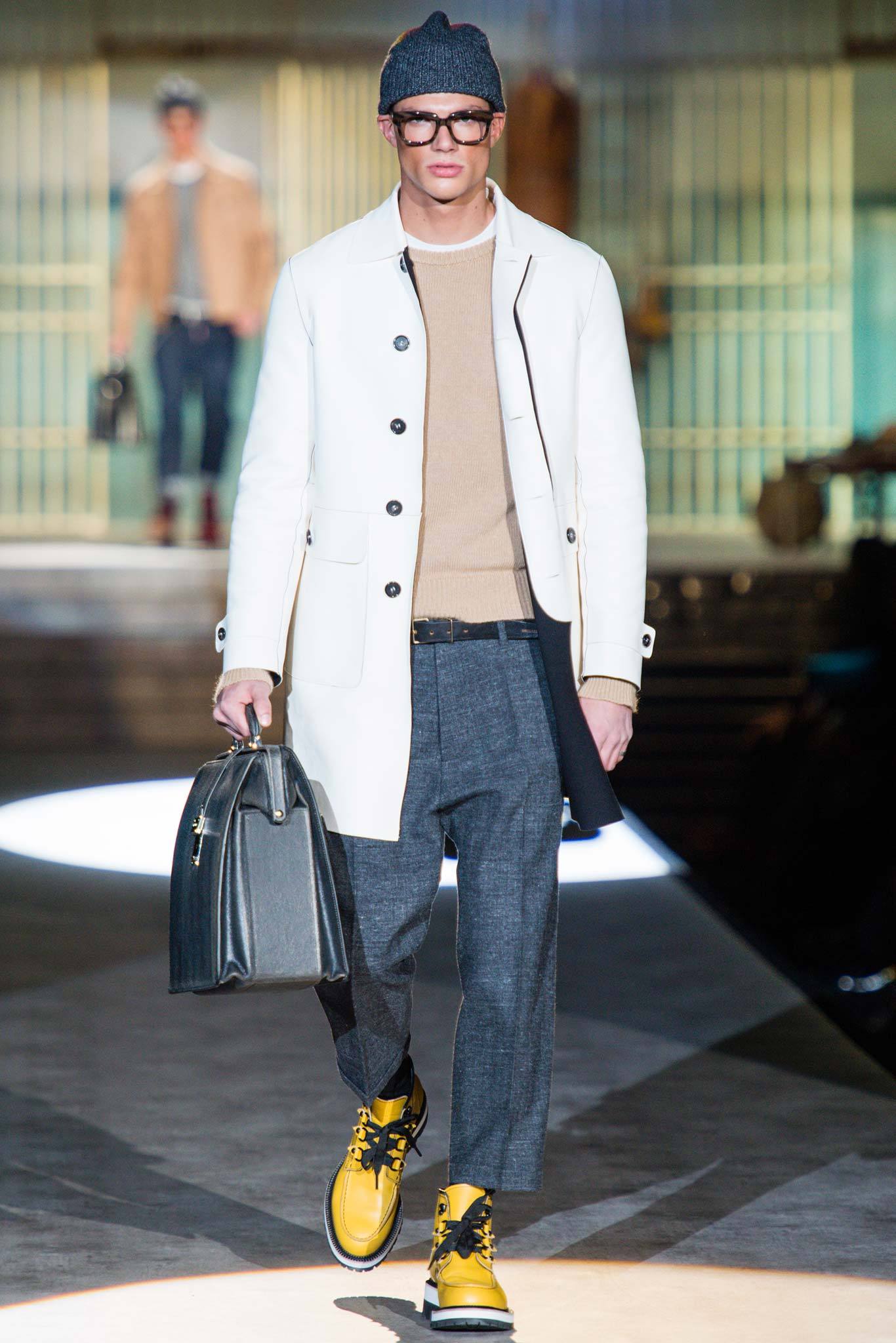 Dsquared2 F/W 14 Menswear Look 17