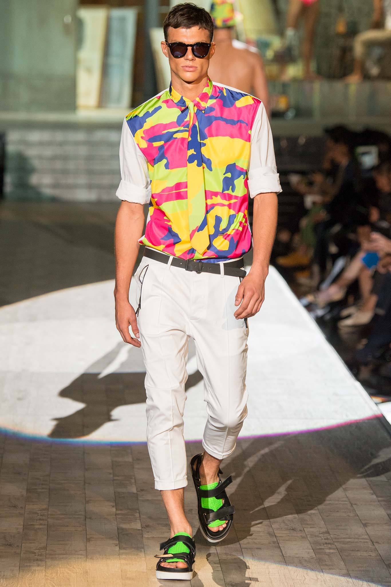 Dsquared2 S/S 15 Menswear Look 17