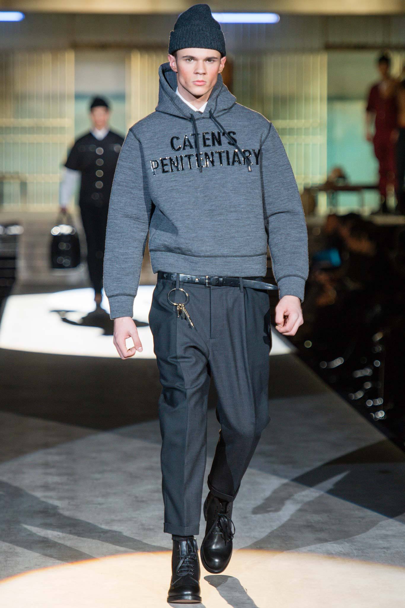 Dsquared2 F/W 14 Menswear Look 23