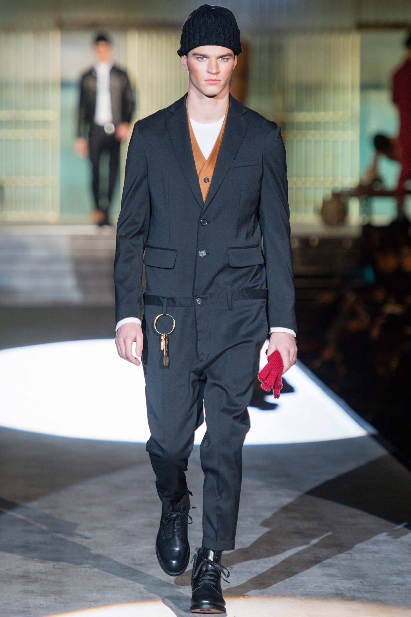Dsquared2 F/W 14 Menswear Look 26