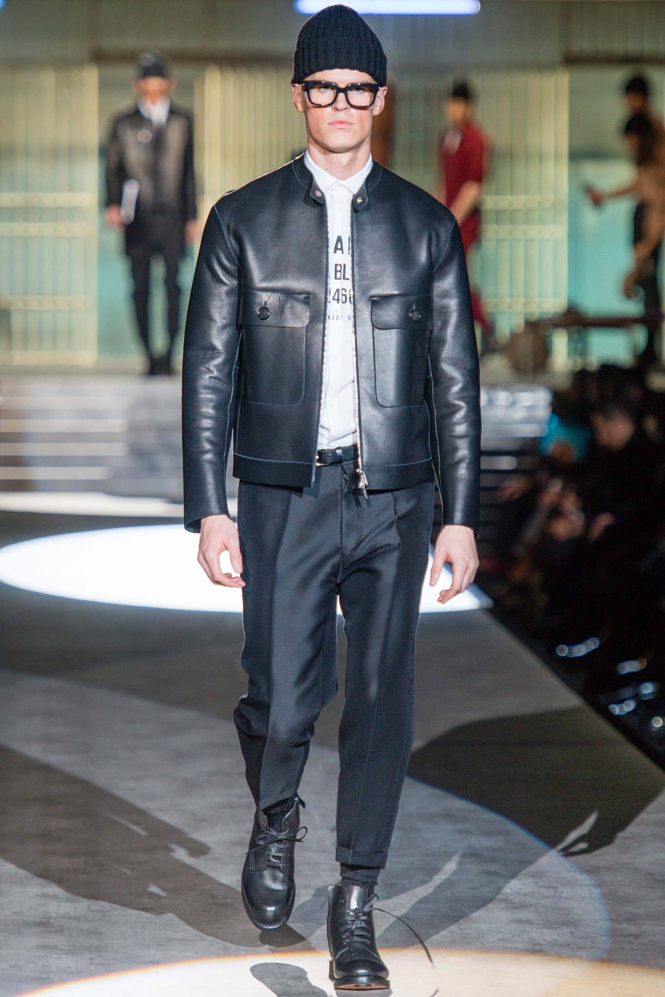 Dsquared2 F/W 14 Menswear Look 27
