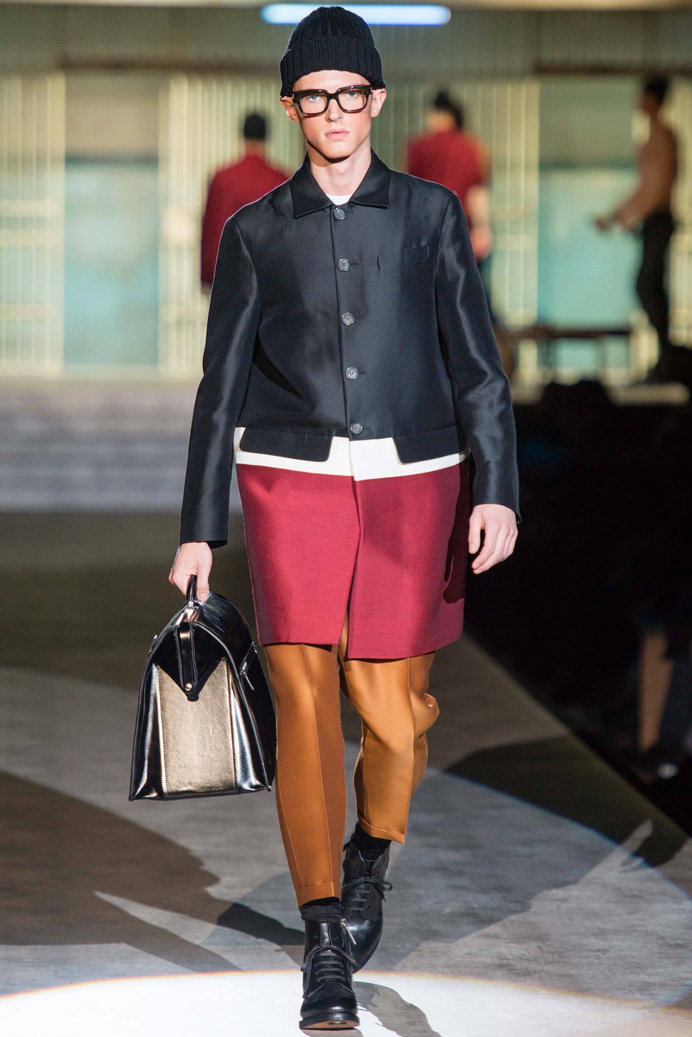 Dsquared2 F/W 14 Menswear Look 30