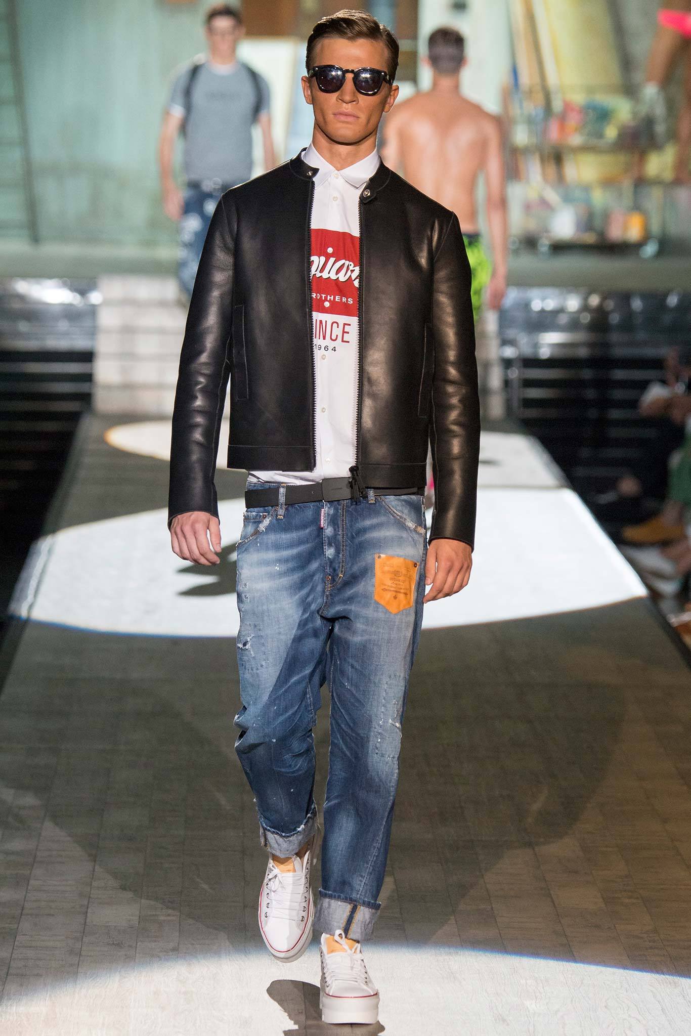 Dsquared2 S/S 15 Menswear Look 27