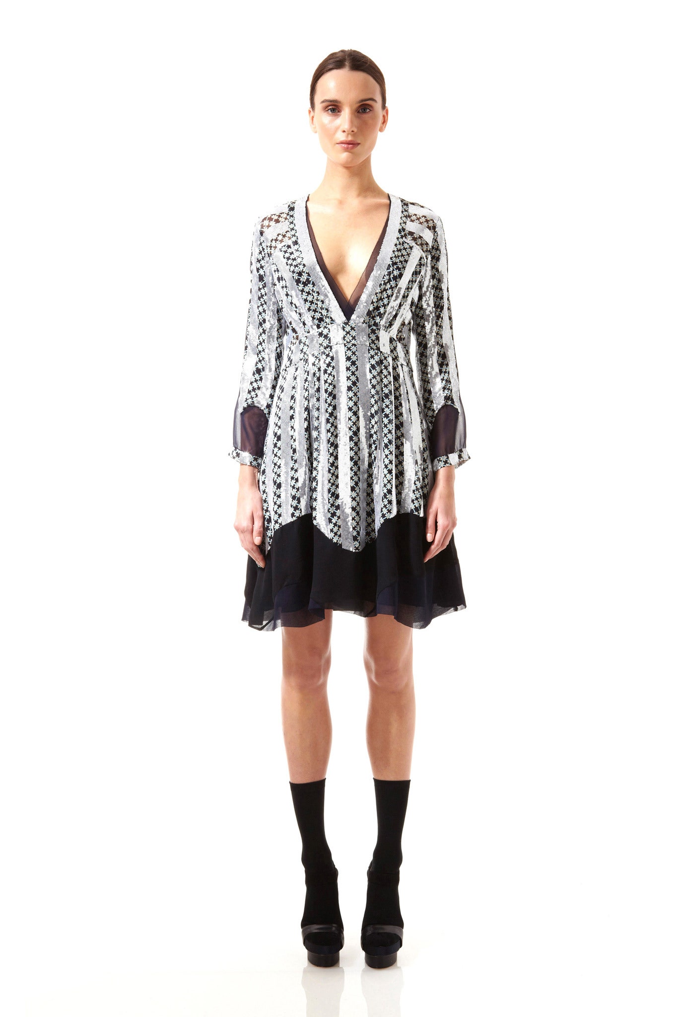 Diane von Furstenberg F/W 13 Look 1