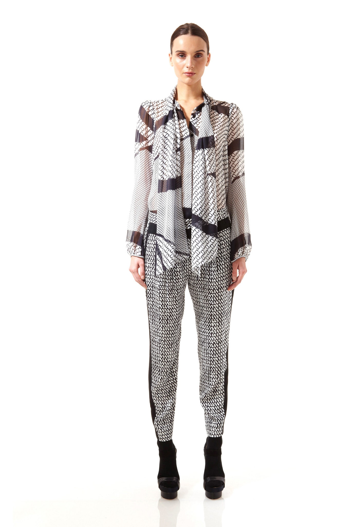 Diane von Furstenberg F/W 13 Look 4