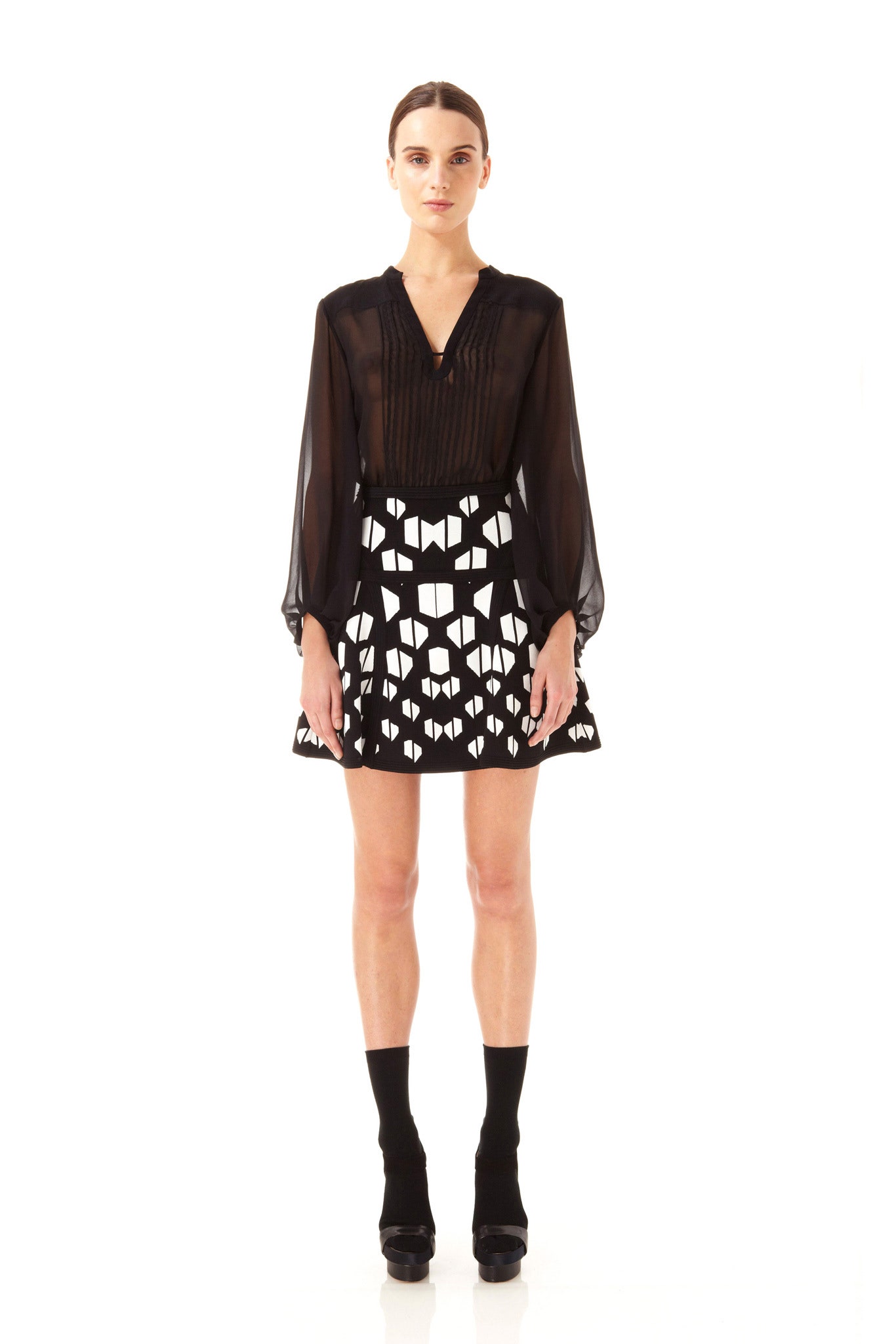 Diane von Furstenberg F/W 13 Look 12