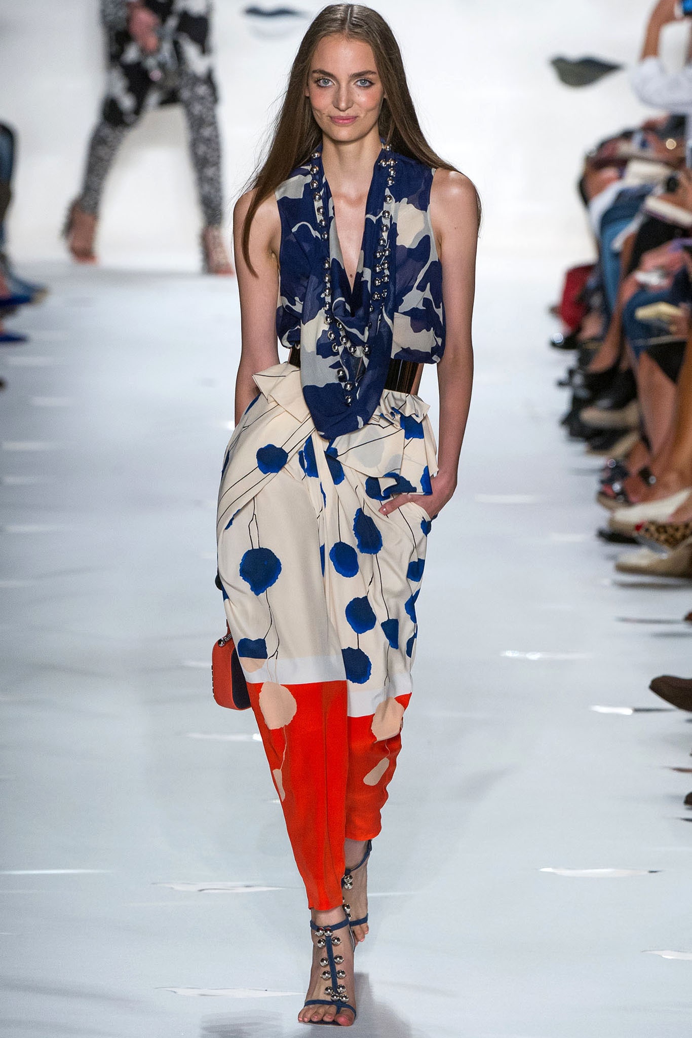 Diane von Furstenberg S/S 13 Look 1
