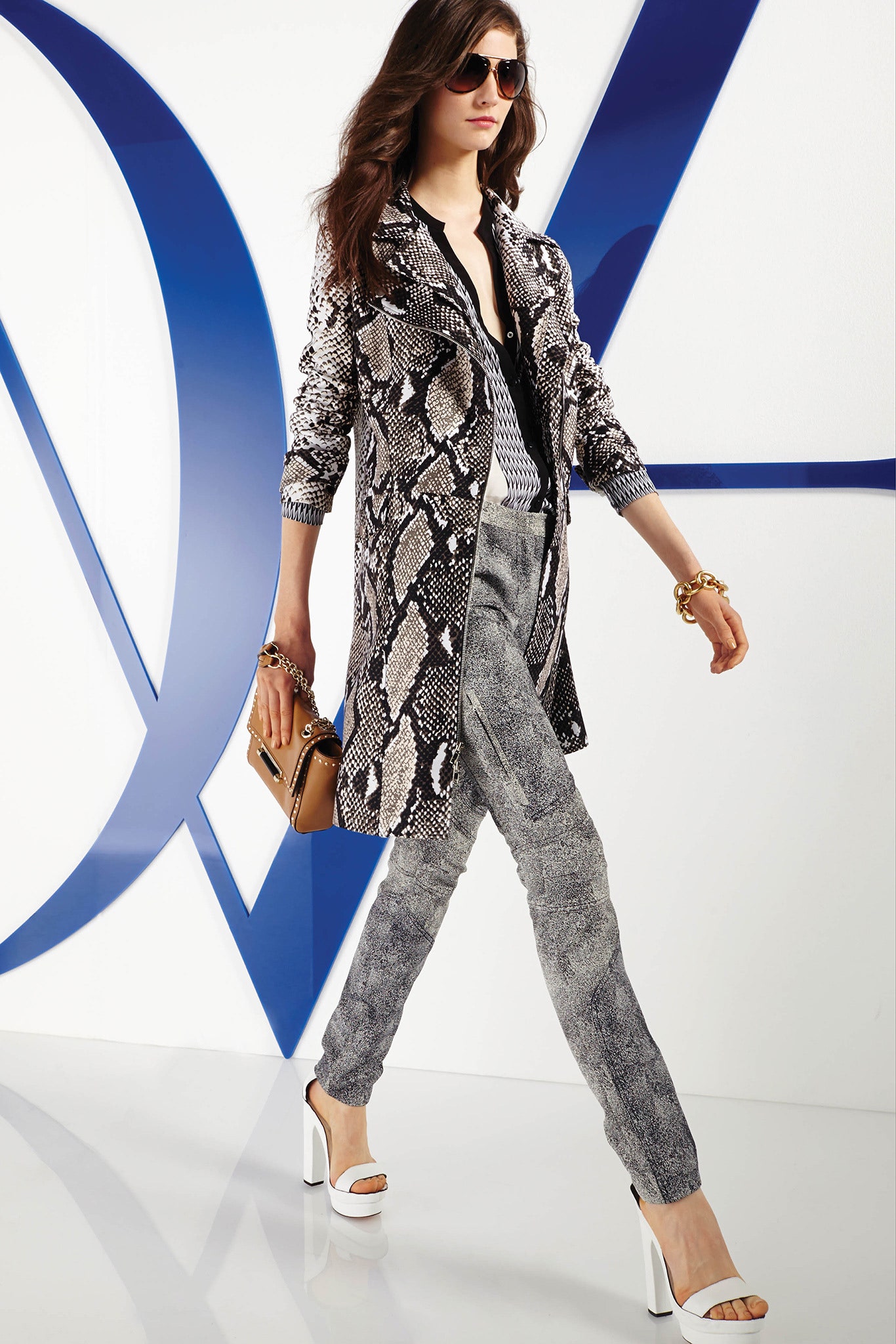 Diane von Furstenberg Resort 14 Look 2