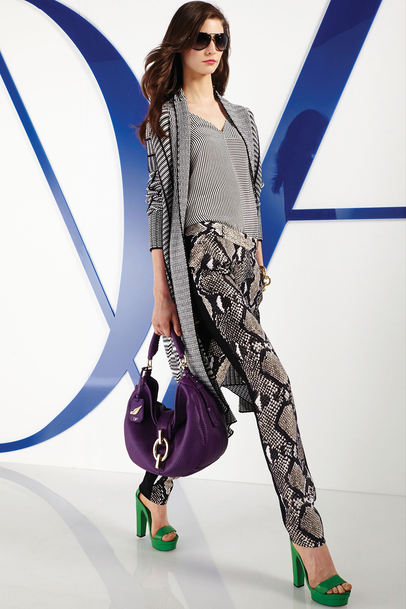 Diane von Furstenberg Resort 14 Look 4