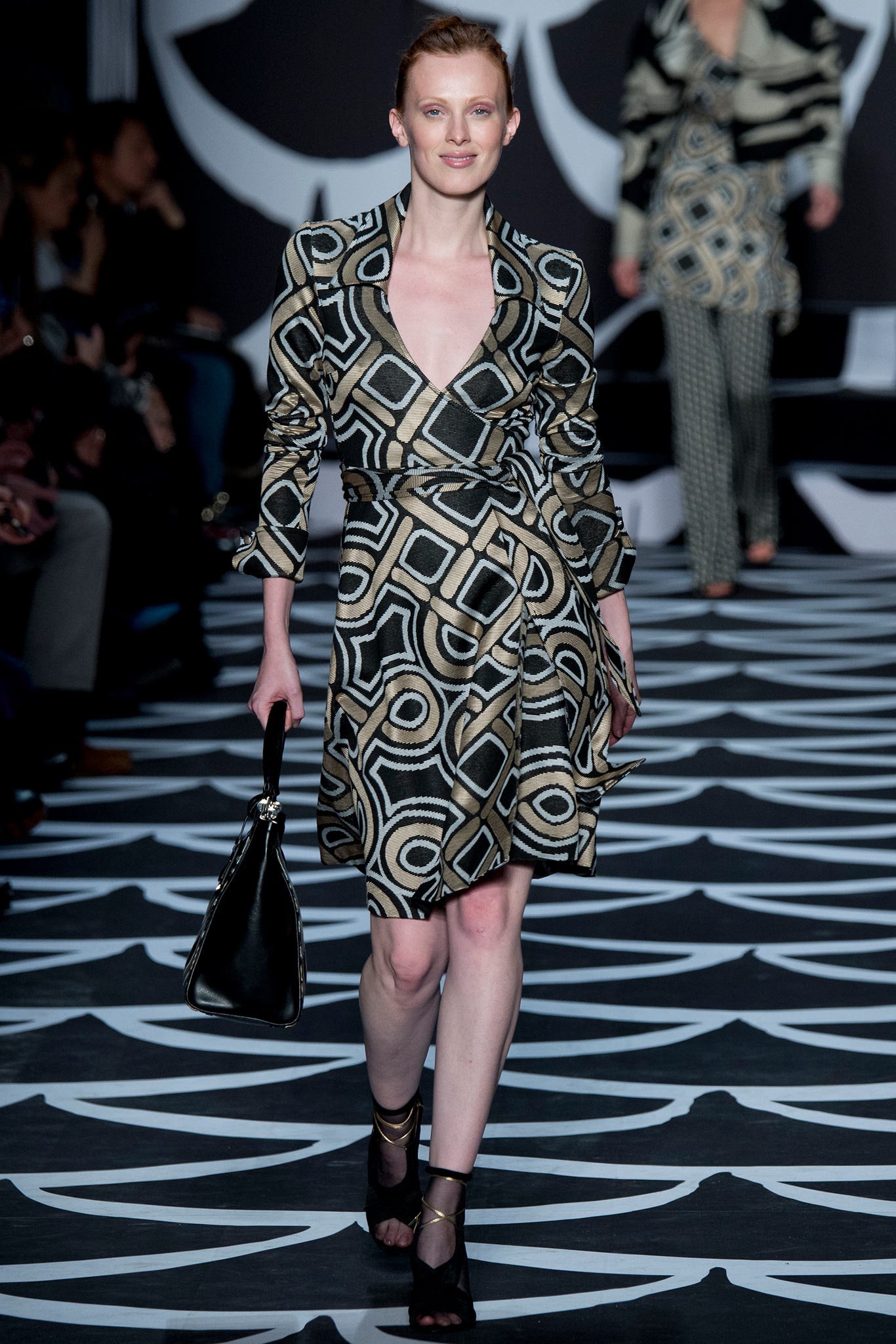 Diane von Furstenberg F/W 14 Look 1