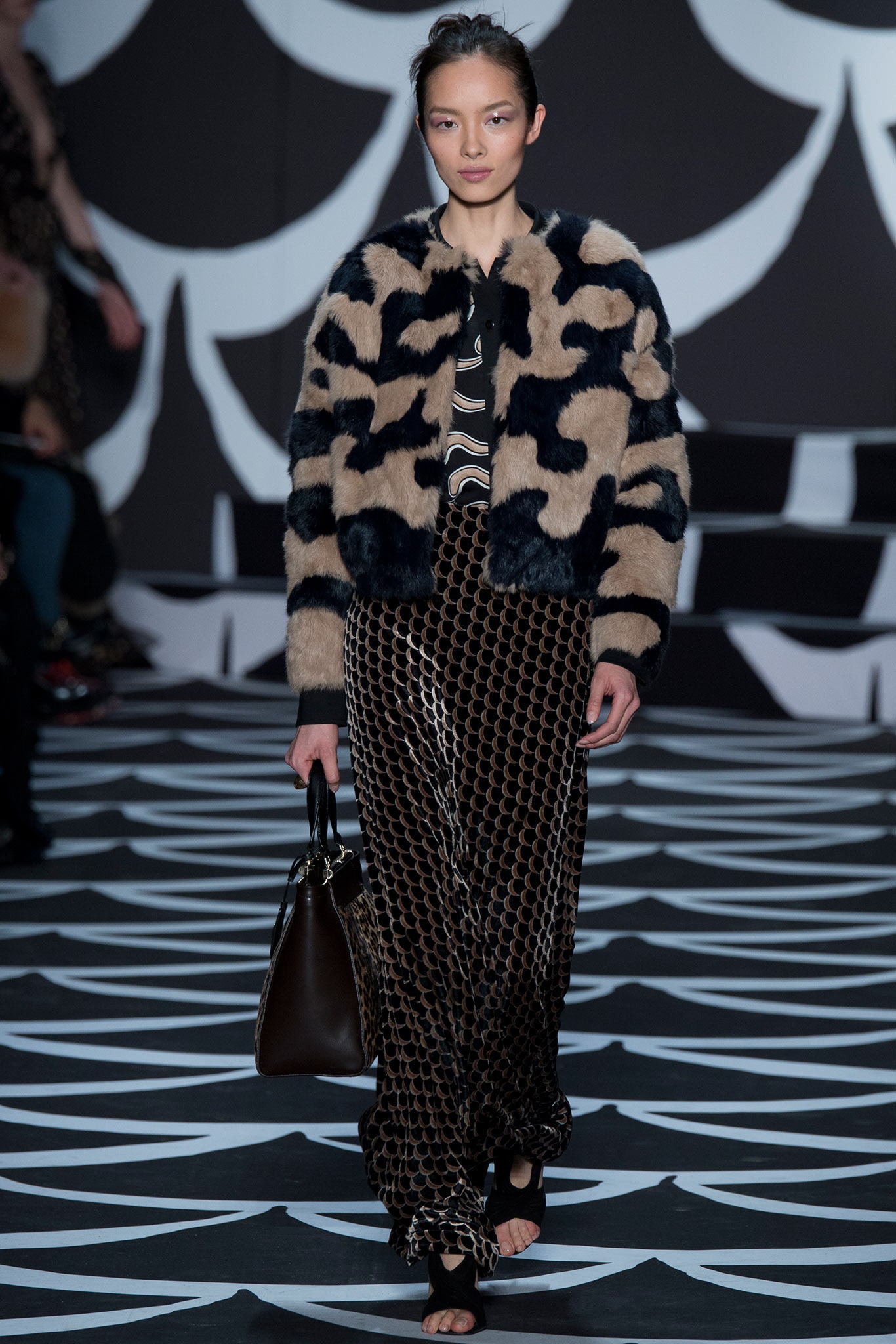 Diane von Furstenberg F/W 14 Look 8