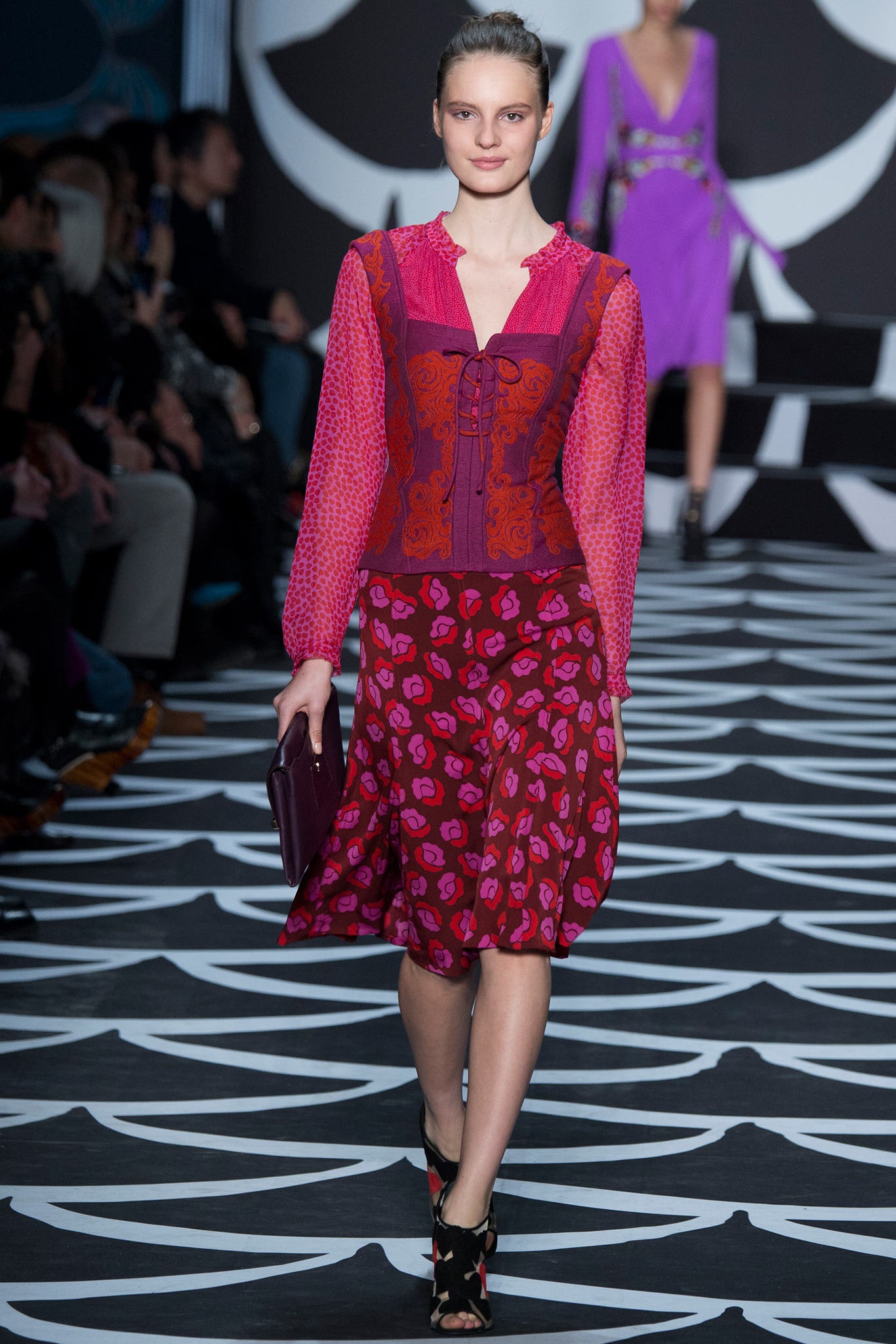 Diane von Furstenberg F/W 14 Look 17