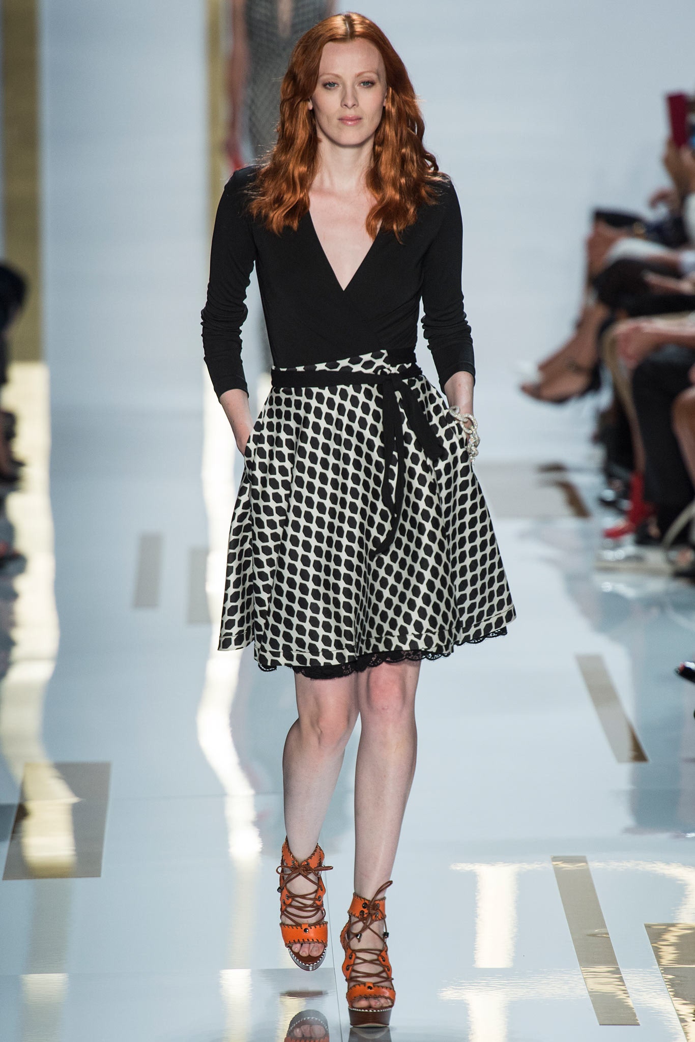 Diane von Furstenberg S/S 14 Look 1