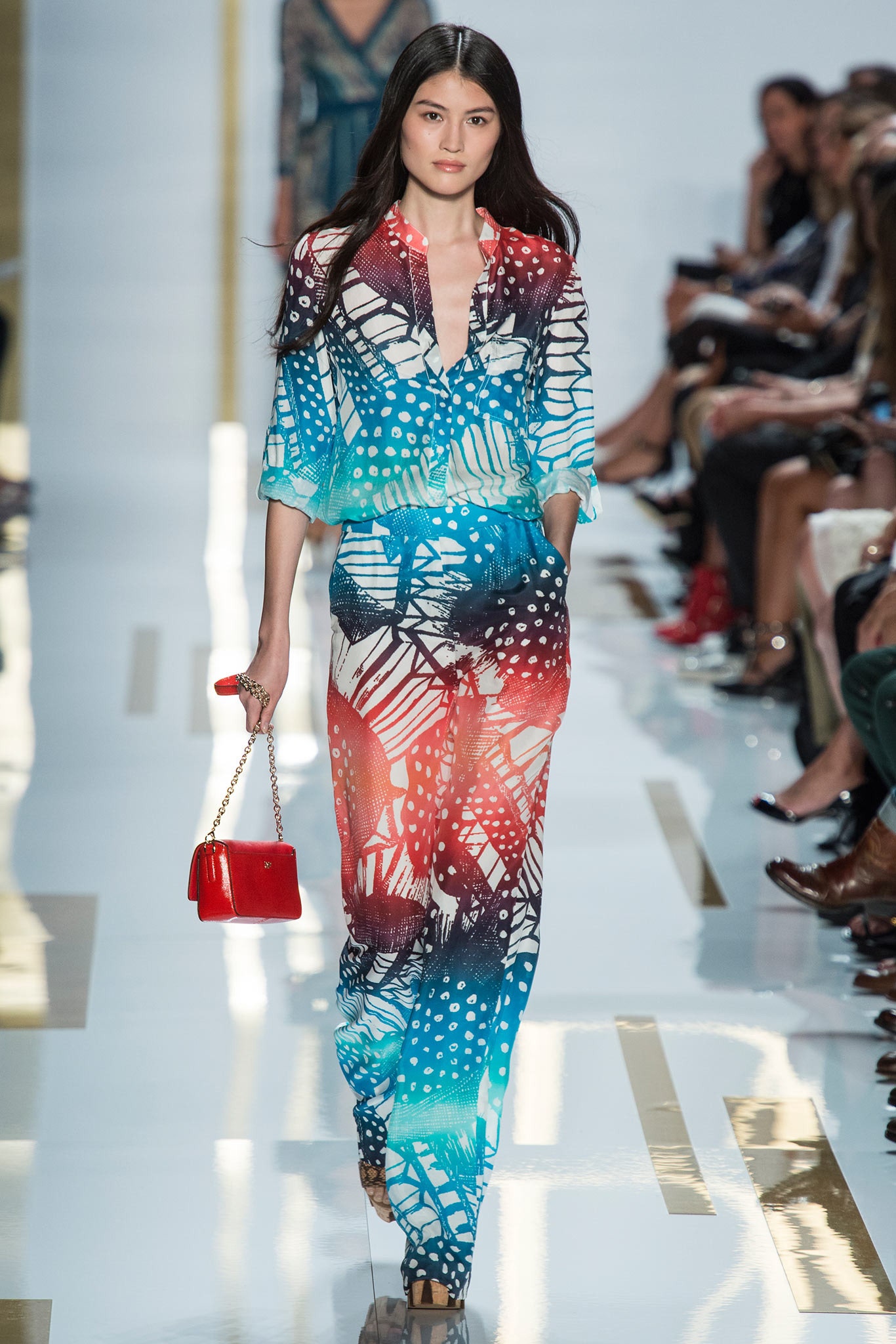 Diane von Furstenberg S/S 14 Look 25