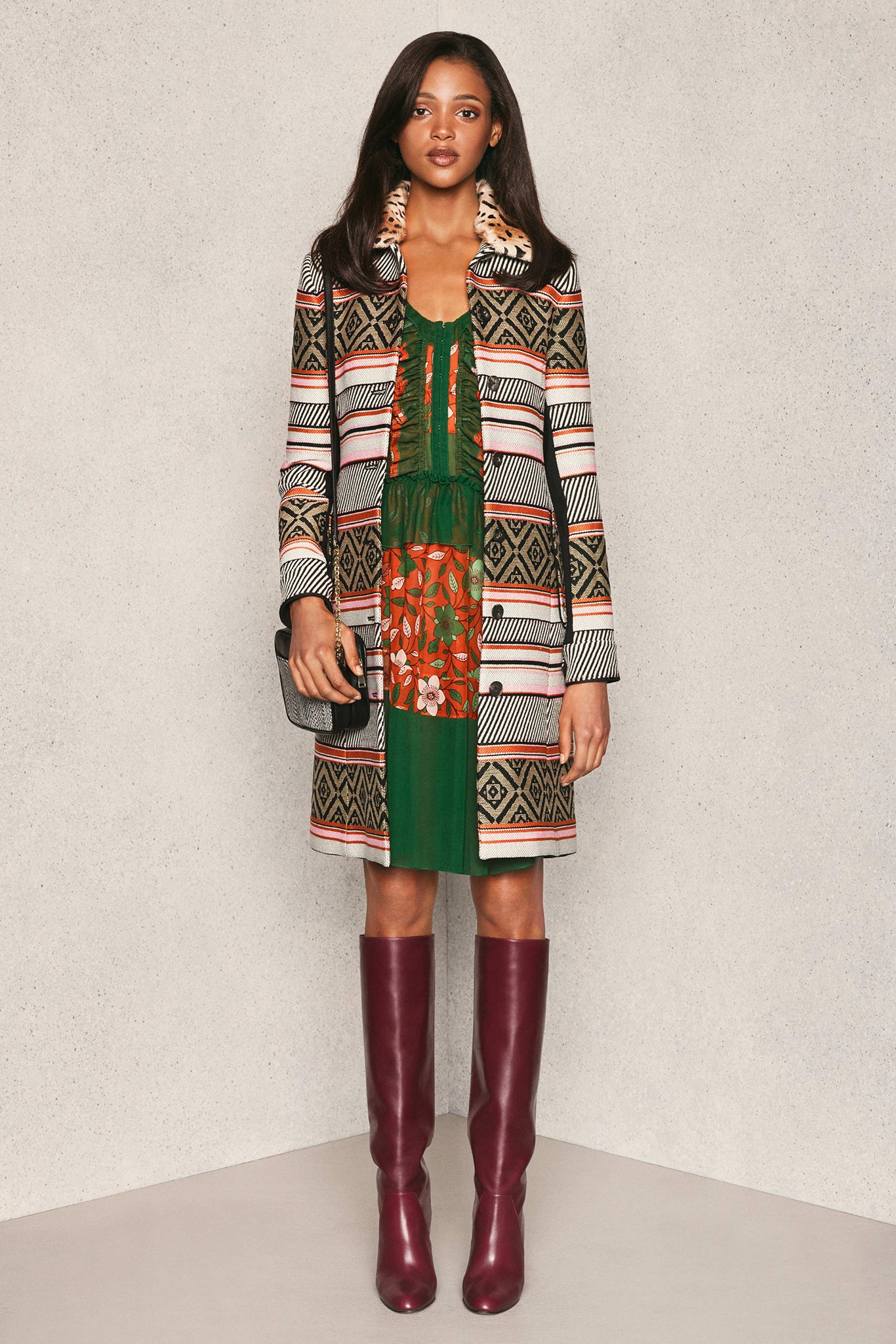 Diane von Furstenberg F/W 15 Look 2