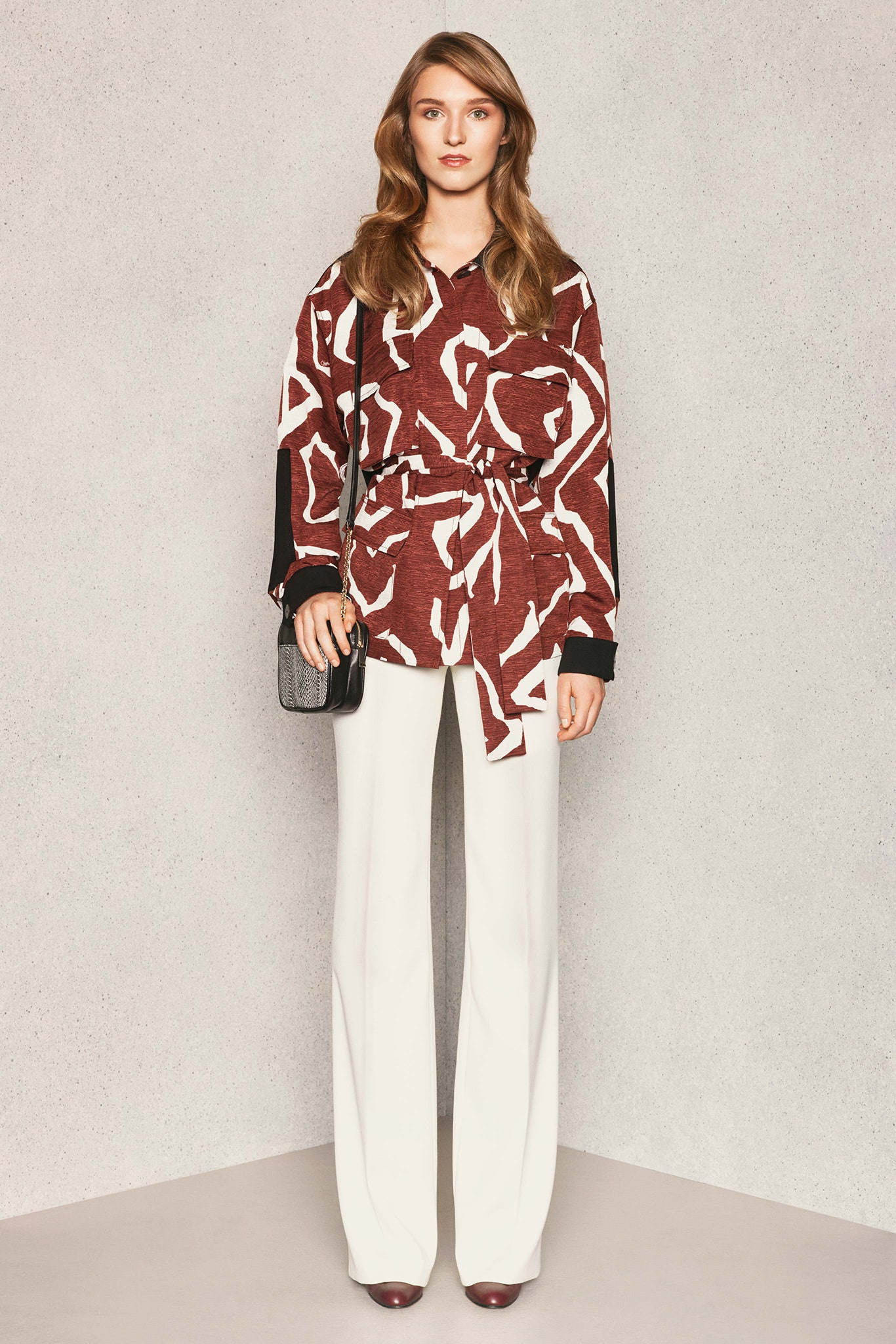 Diane von Furstenberg F/W 15 Look 12