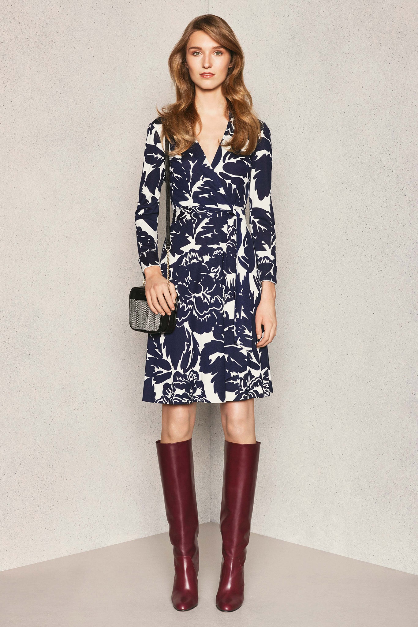 Diane von Furstenberg F/W 15 Look 16