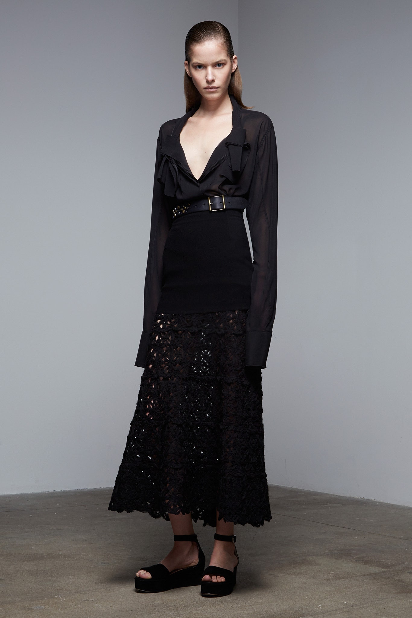 Donna Karan F/W 15 Look 12