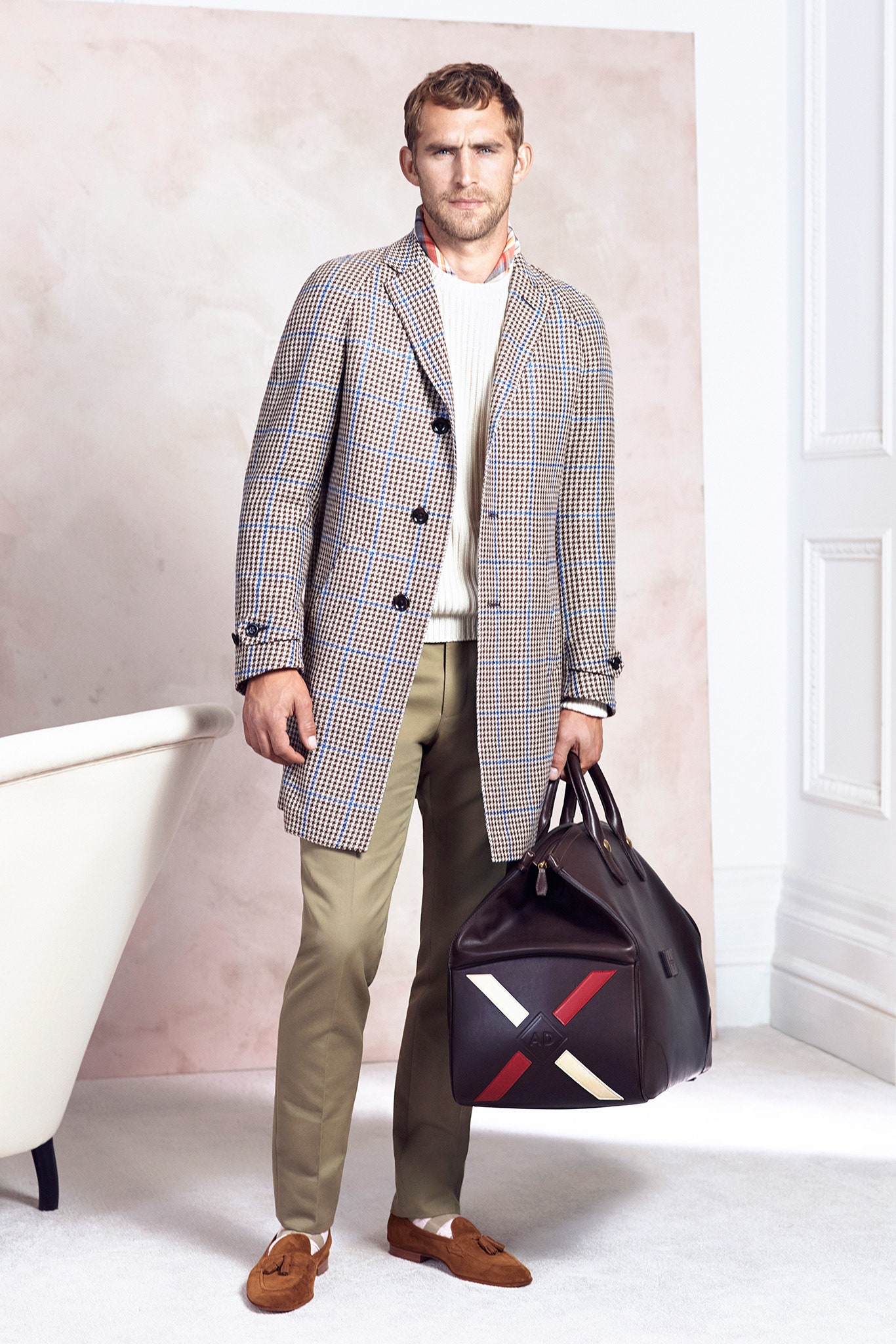 Dunhill S/S 15 Menswear Look 1