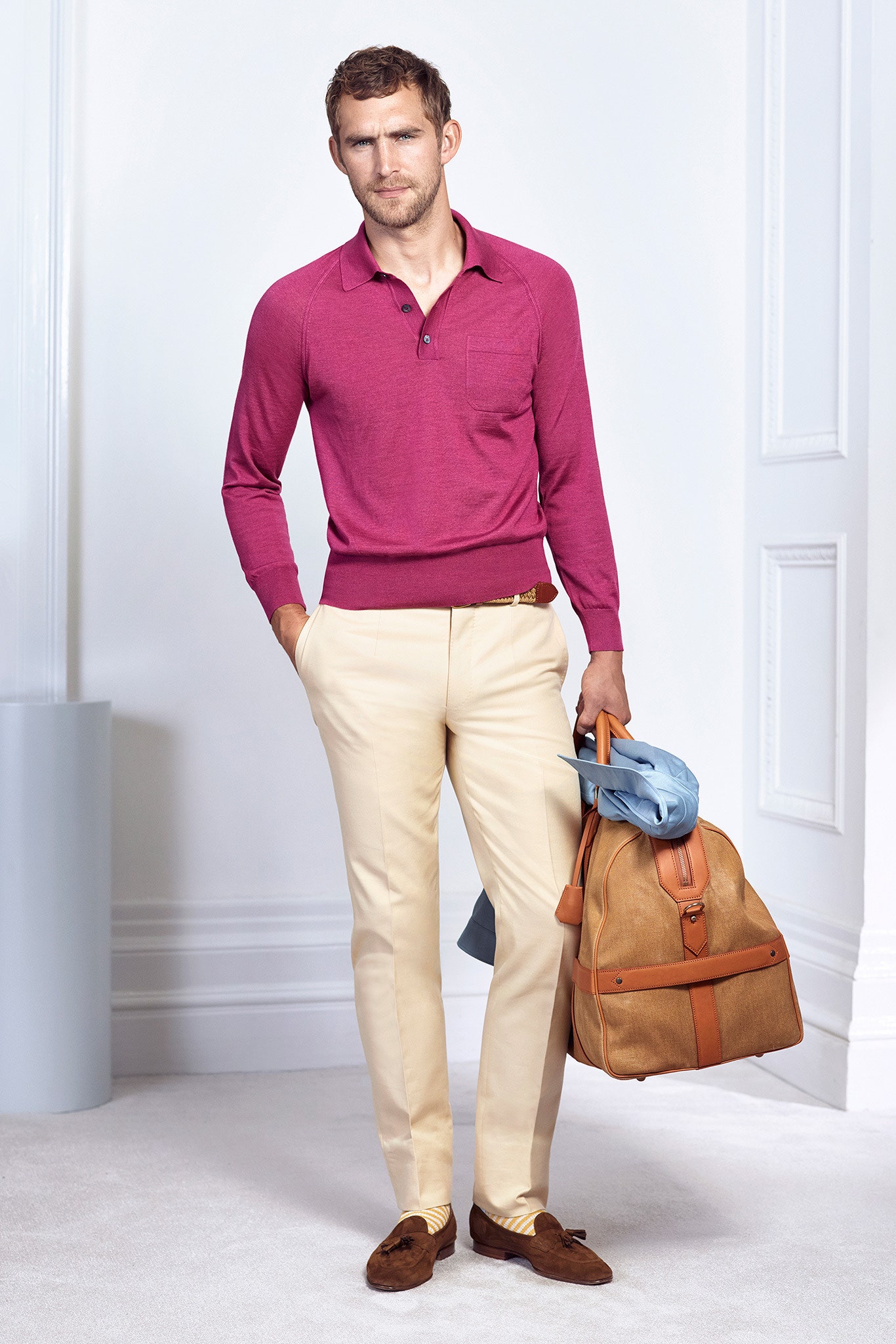 Dunhill S/S 15 Menswear Look 6
