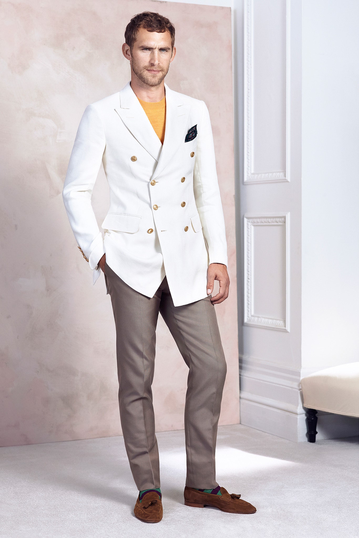 Dunhill S/S 15 Menswear Look 17