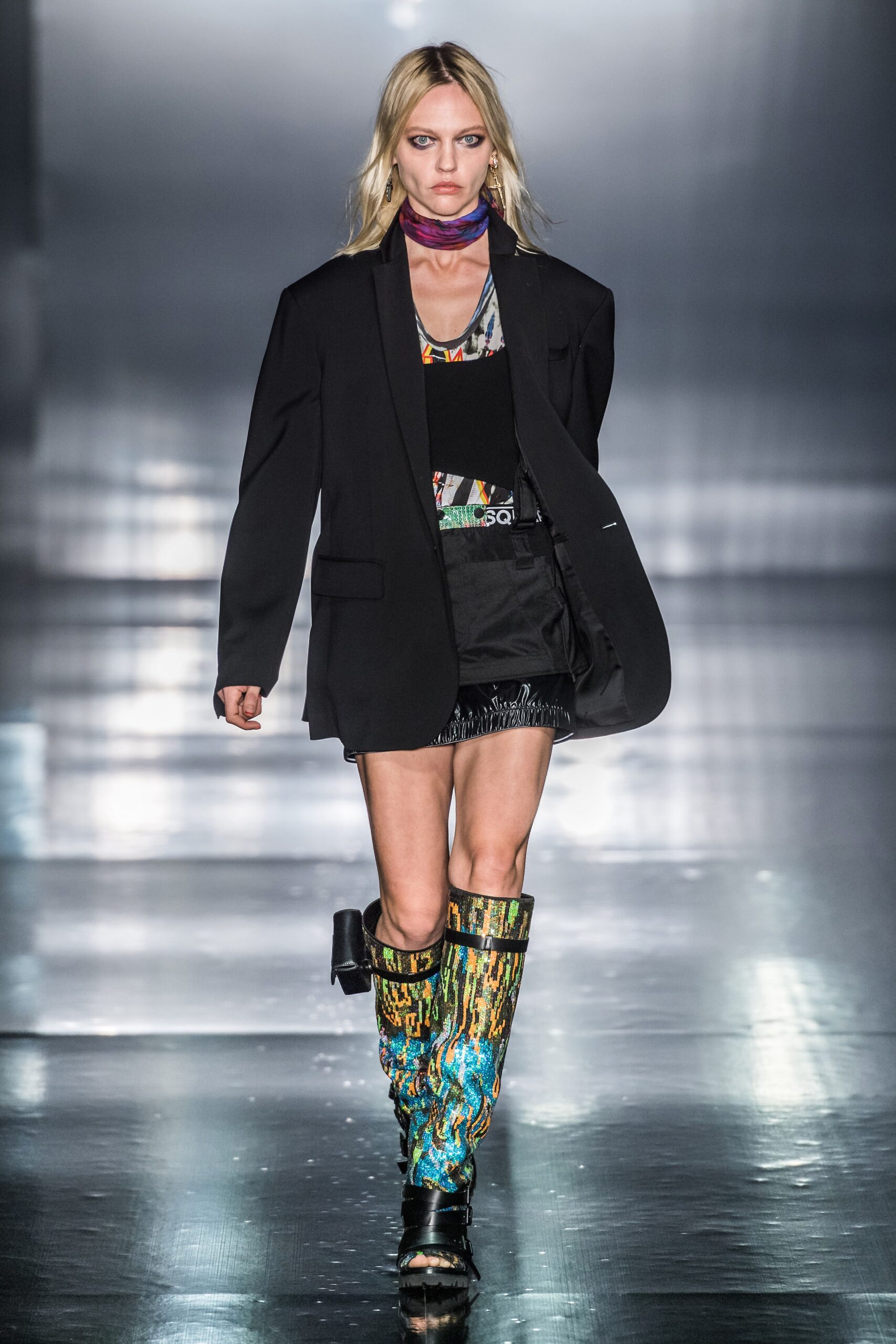 Dsquared2 F/W 19 Menswear Look 2